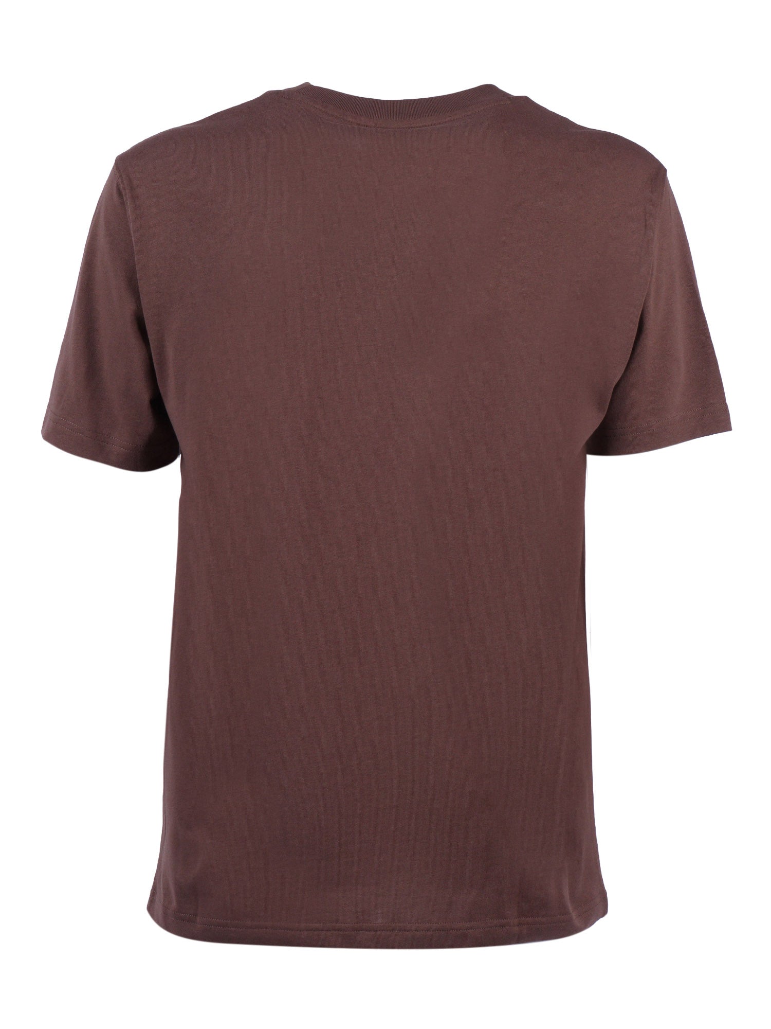 Athletics Cotton T-Shirt - Cortado Brown Short Sleeves