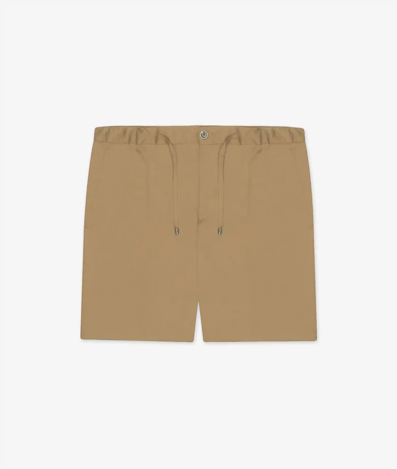 Wool Shorts Positano Beige Sportswear Trousers