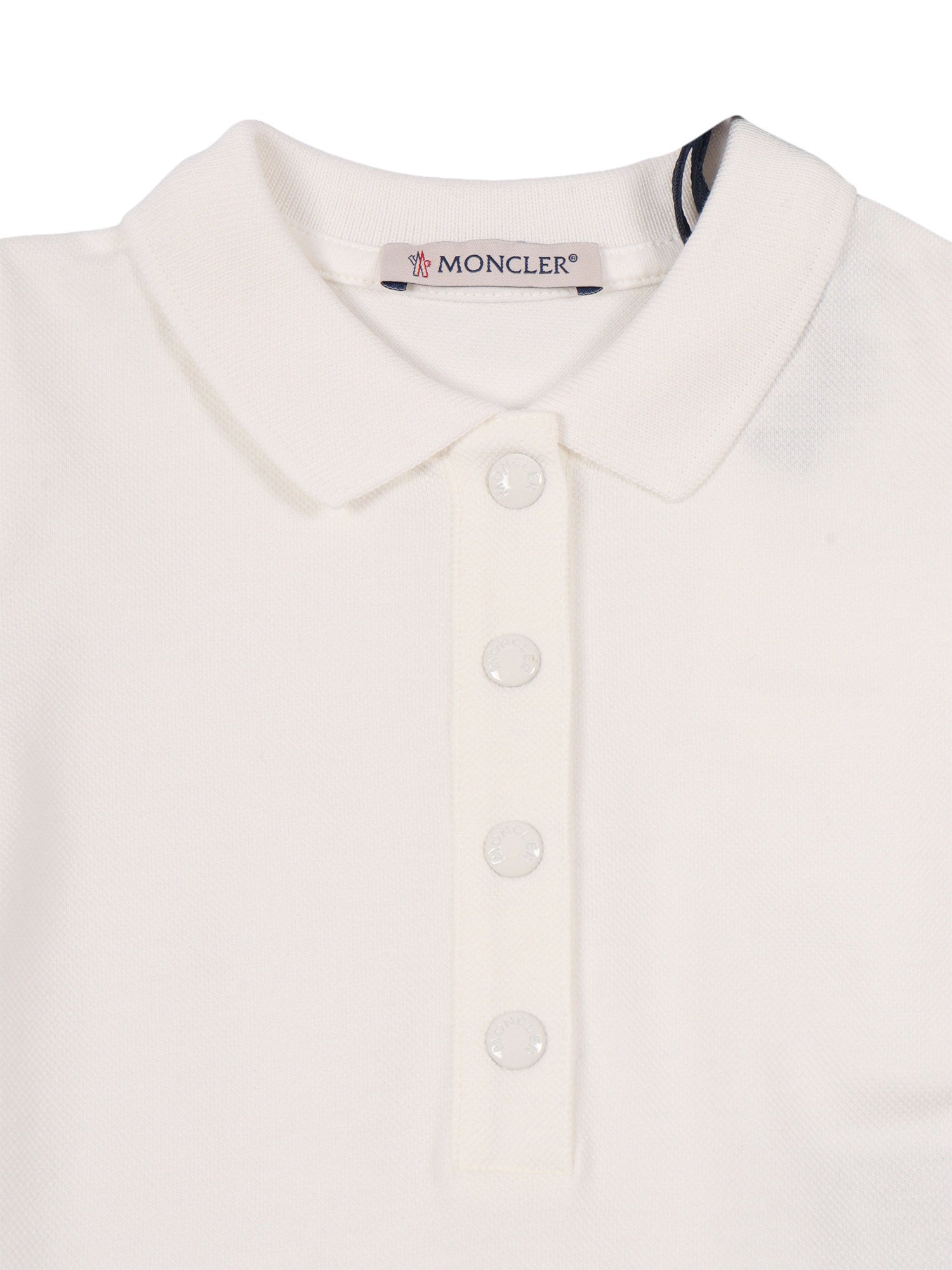 DRESS Beige Elastane Cotton