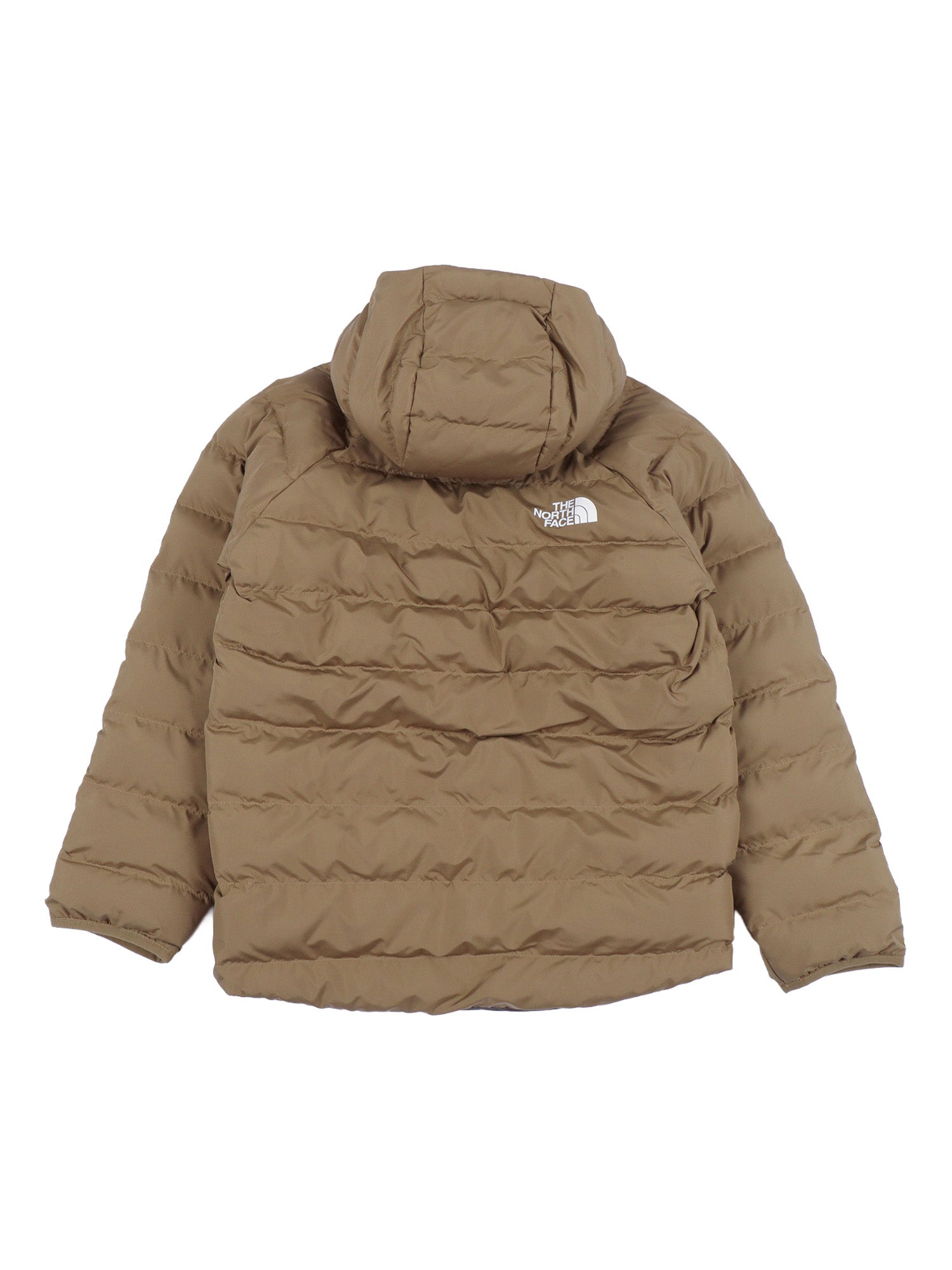 B REVERSIBLE PERRITO HOODED JACKET Cedar-New Taupe Green Brown Polyester