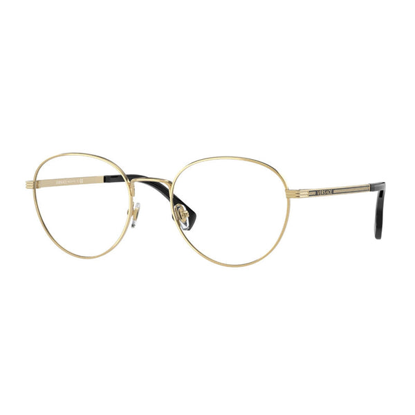 Versace VE12791002 Metal frame eyeglasses in gold