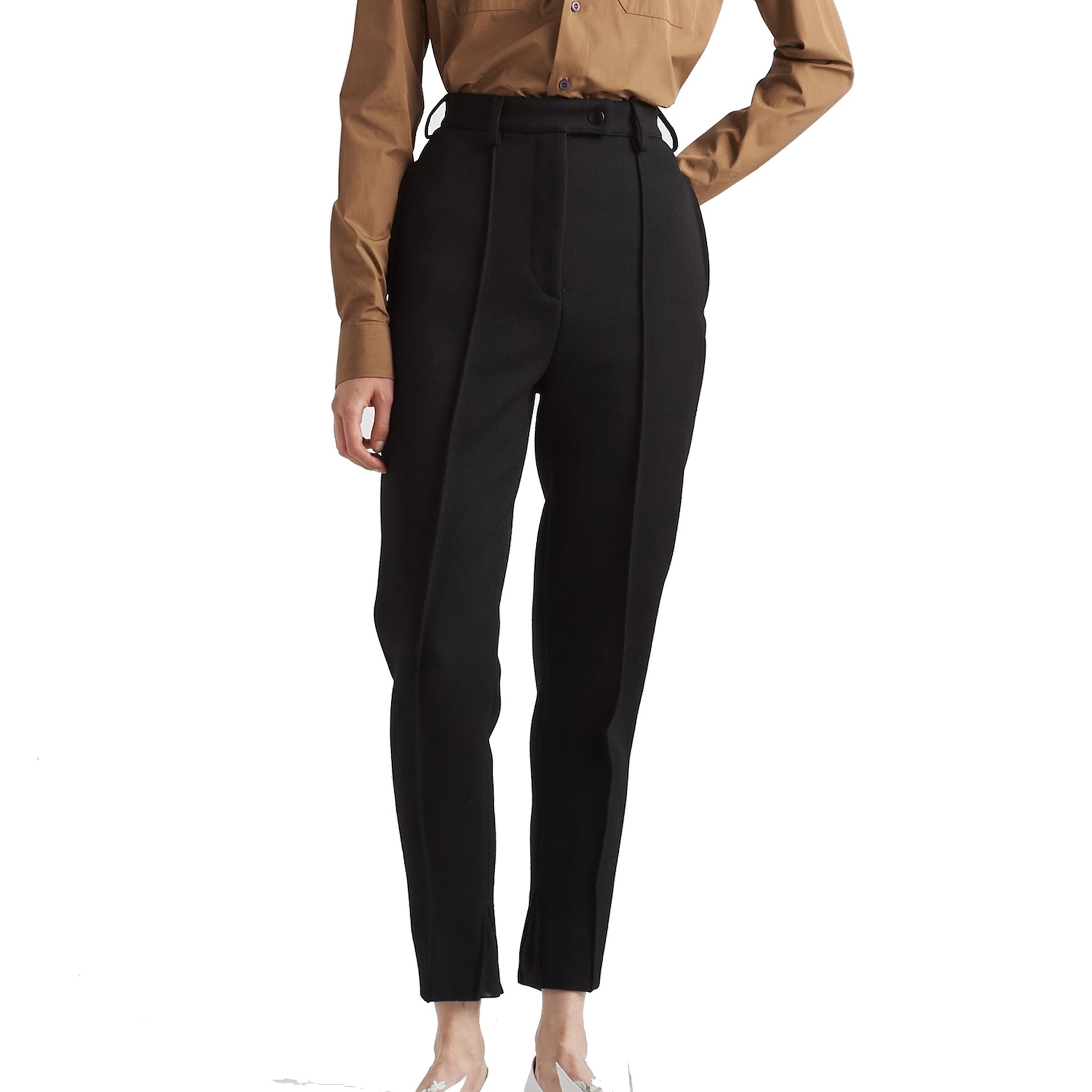 Wool Pants Black Virgin