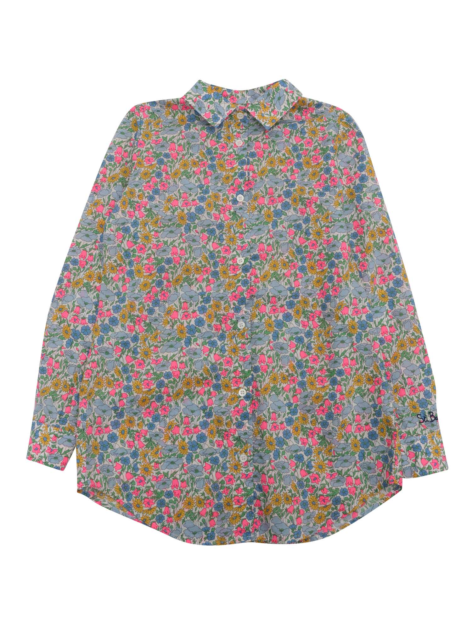 GIRL LONG SLEEVES SHIRT Multicolor Cotton