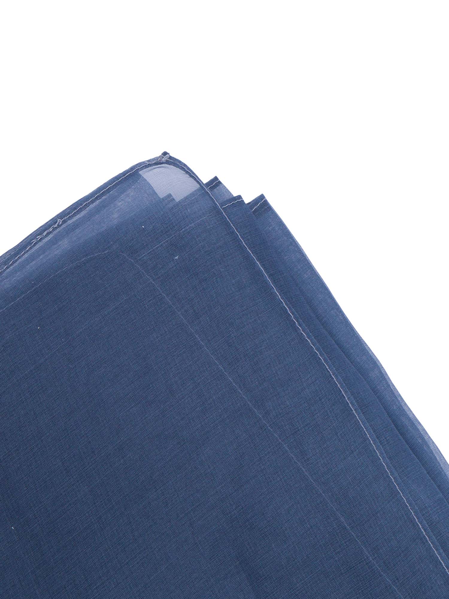 Stole Blue Silk Cape