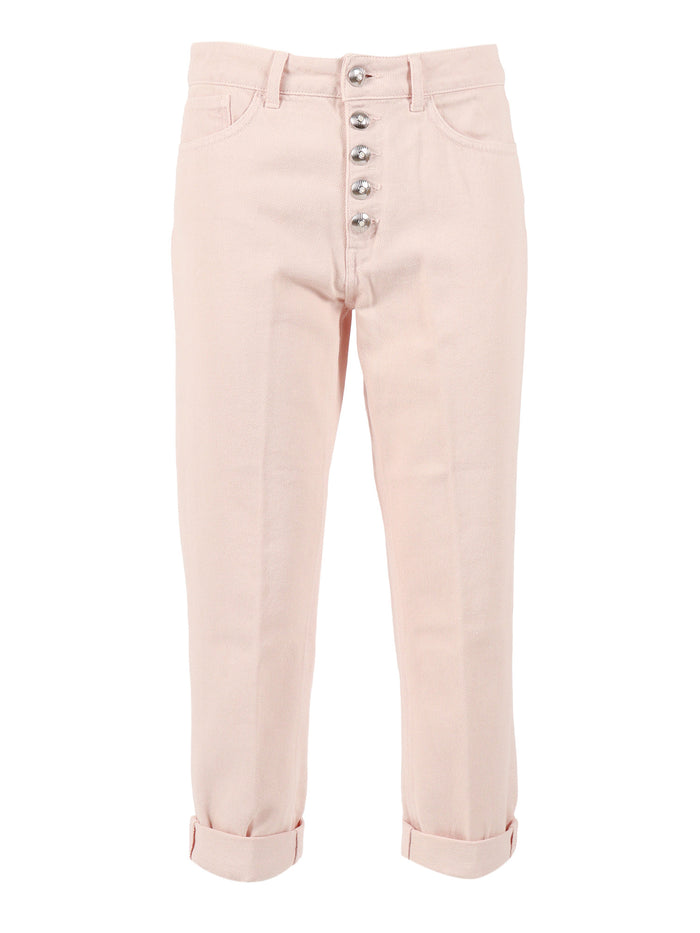 KOONS BOT GIOIE PANTS Pink Cotton Jean