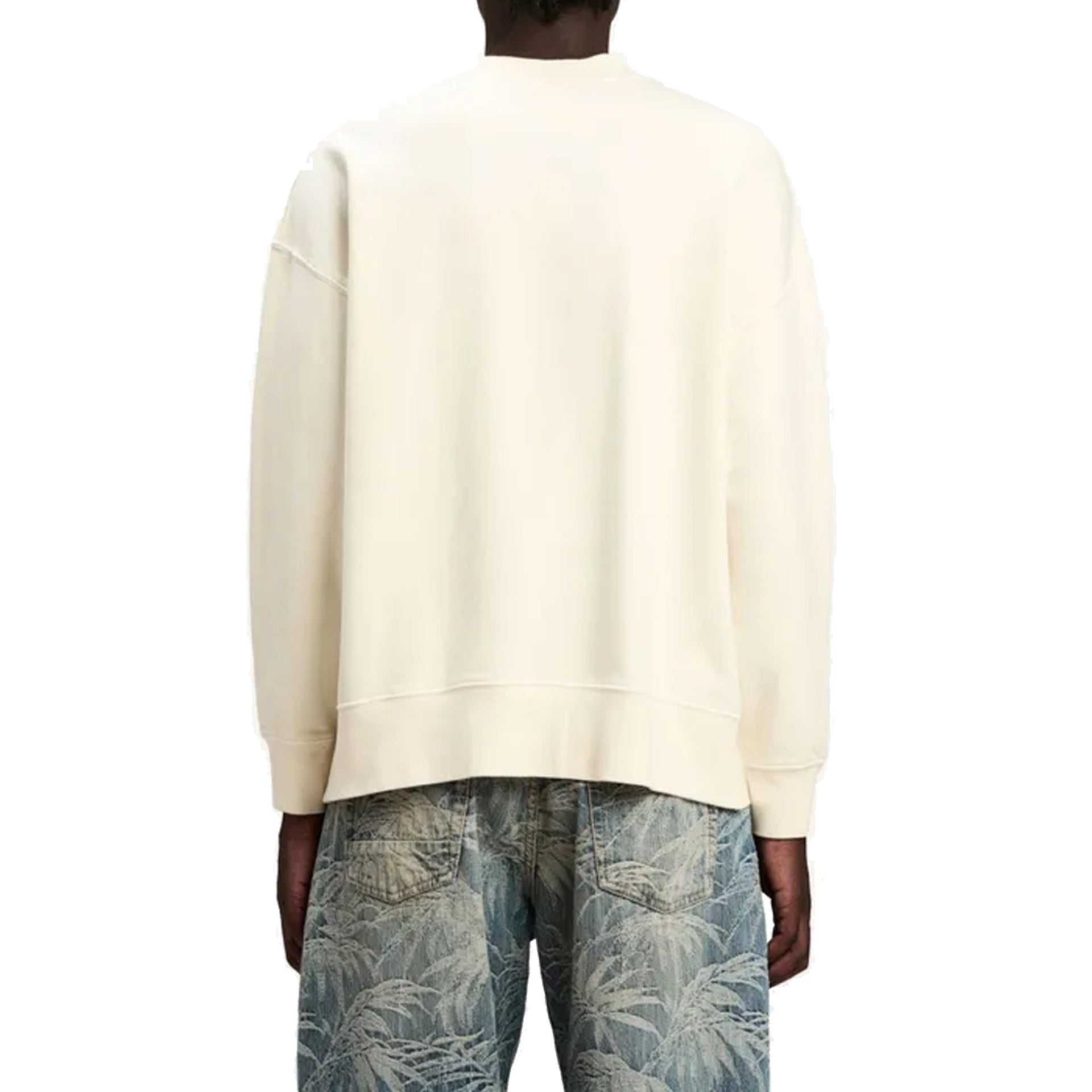 Bear Mind Sweatshirt White Cotton