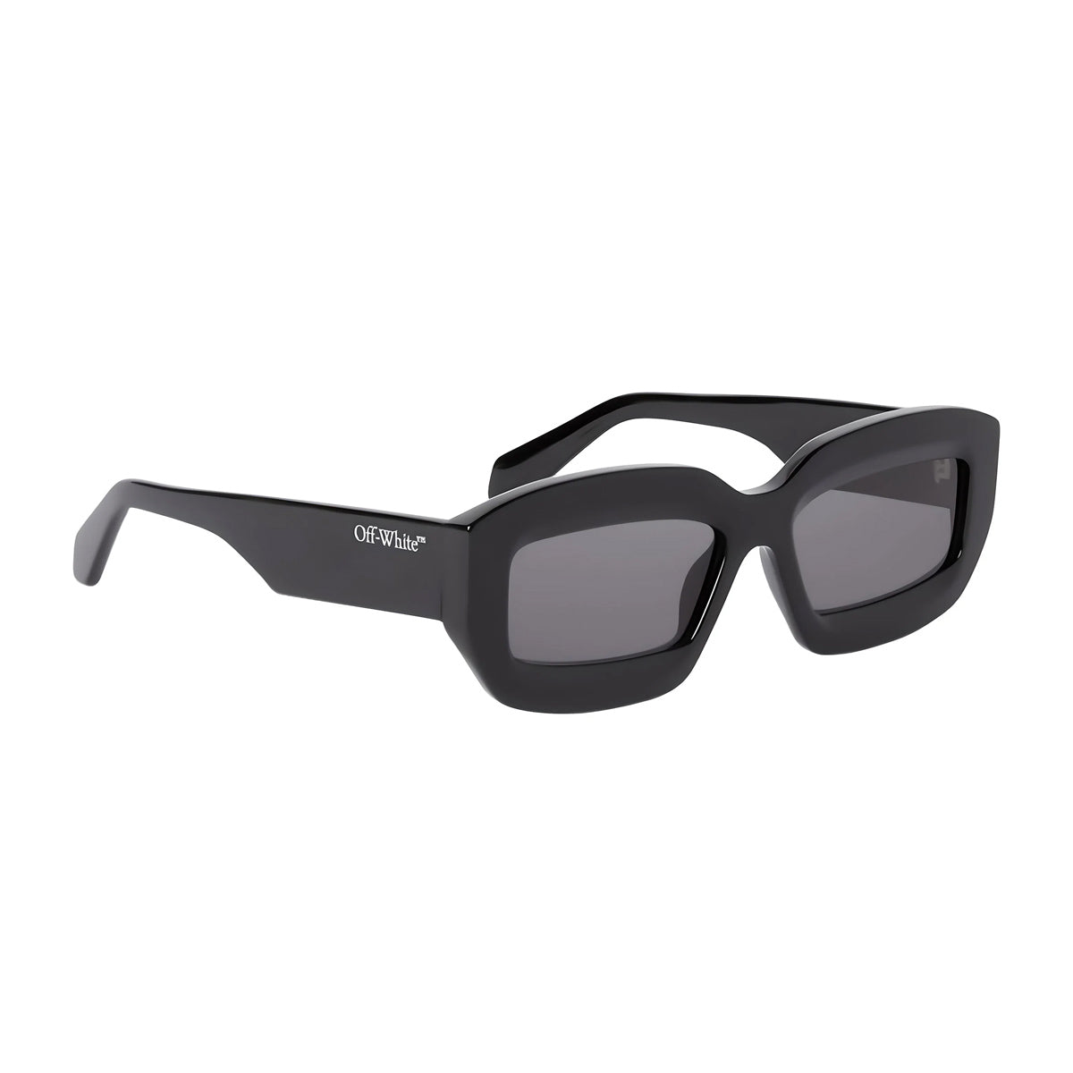 Off White OERI138 CHARLOTTE 1007 Black Dark Grey Nero Acetate Occhiali Da Sole