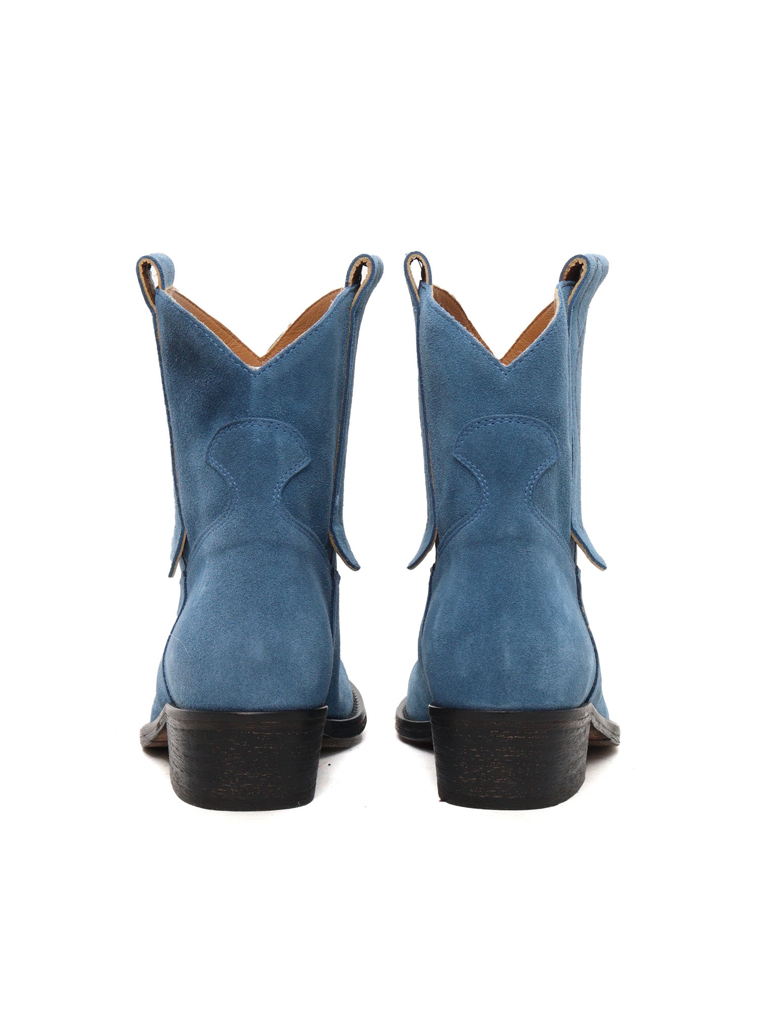 Blue long-eared Texan Light Leather Sole Boot