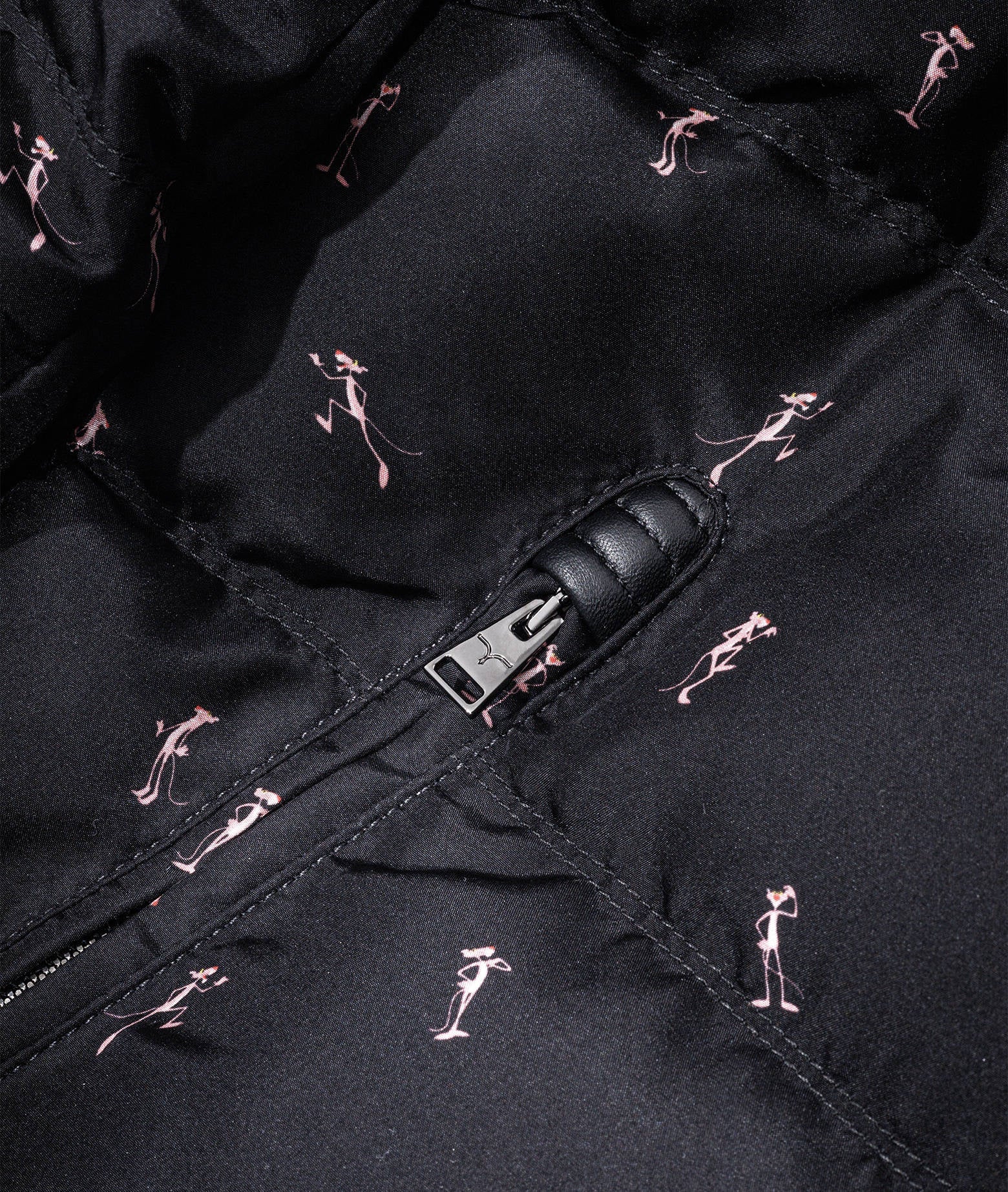 Pink Panther Down Jacket Black Sportwear Blouson