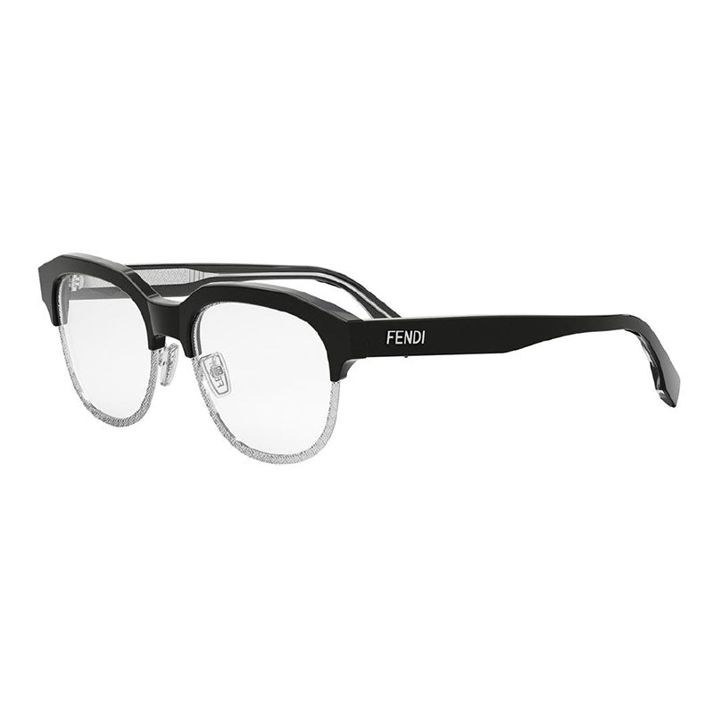 Fendi FE50068U020 Acetate eyeglasses in silver