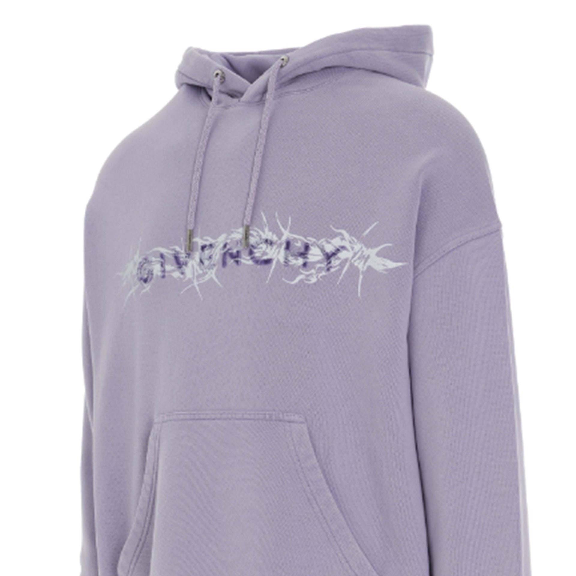 Logo Hooded Sweatshirt Pink Cotton