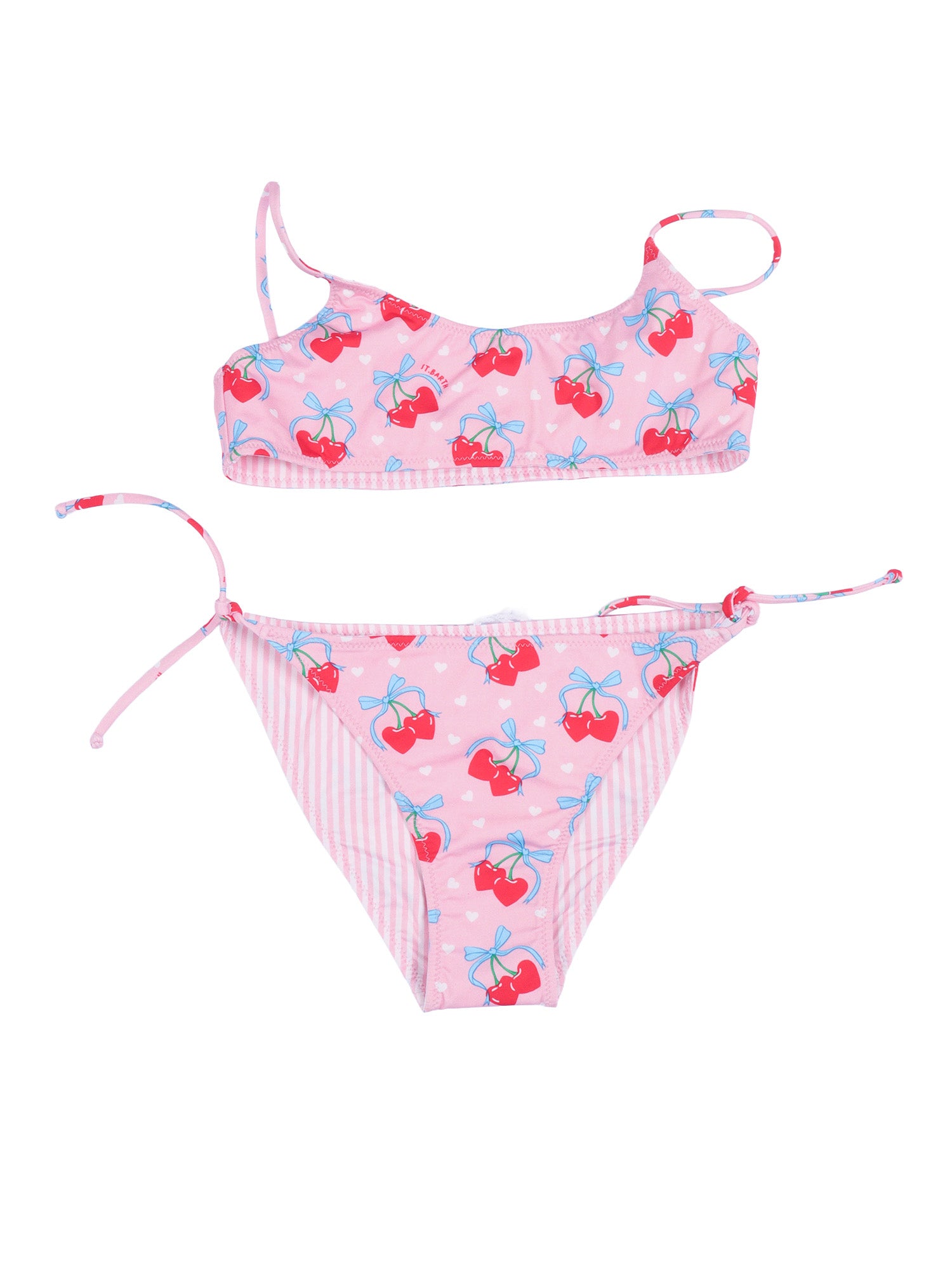 Jaiden Double-Cherry Licious 21 Pink Polyamide Elastane Bikini