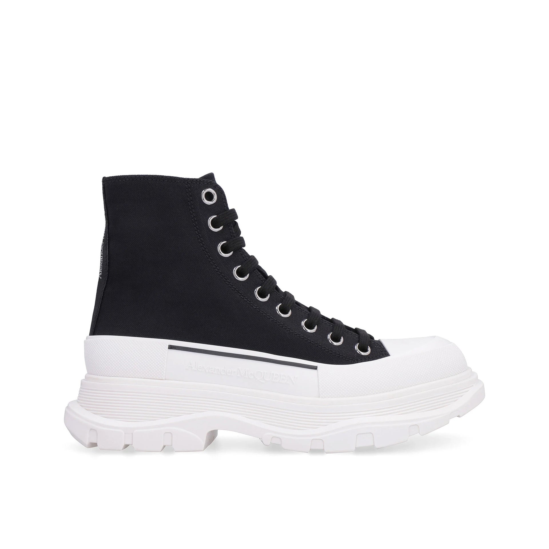 Treadslick High Top Sneakers Black Canvas
