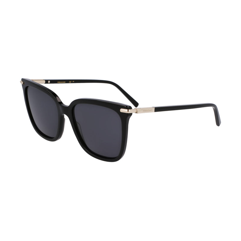 Ferragamo SF2037S001 Acetate and metal sunglasses in black