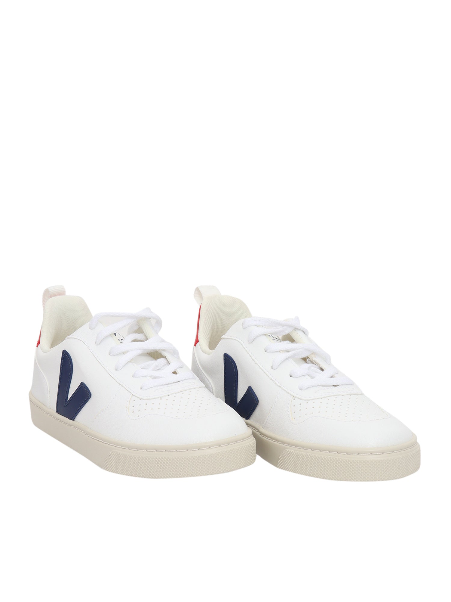 Small V-10 sneakers White Kid