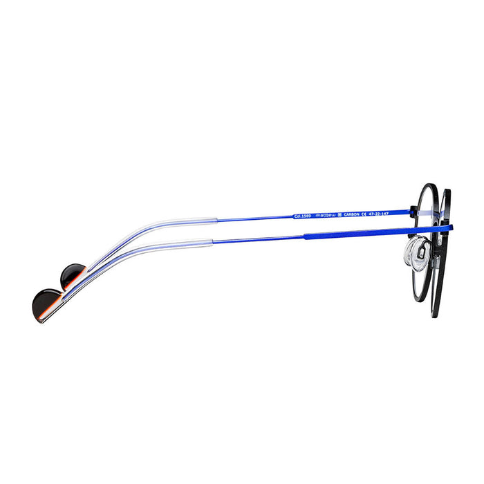 Matttew Carbon 1569 Nero Blu Titanium Occhiali Da Vista
