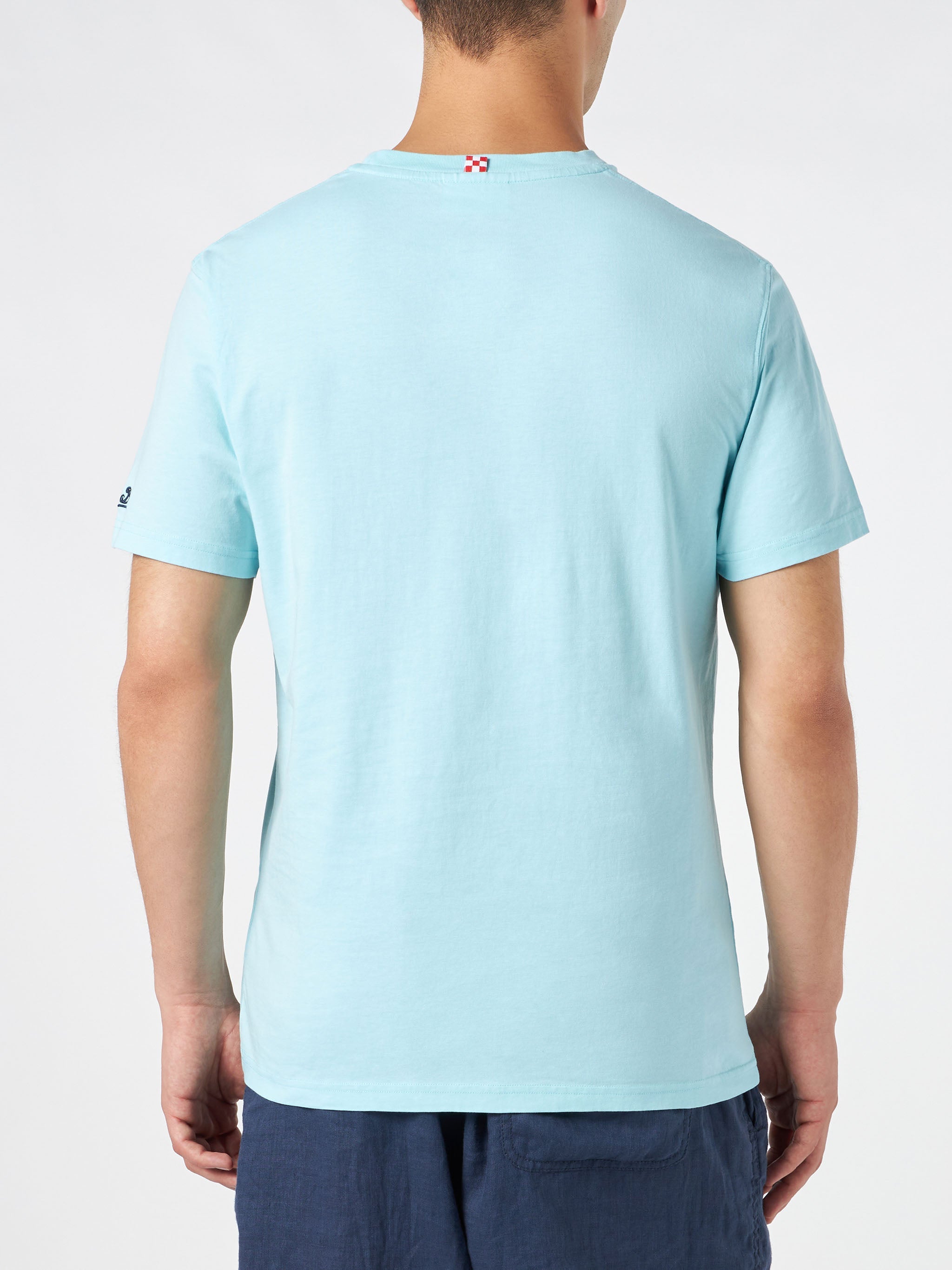 Man Cotton T-Shirt With Statue Big Babol Print | Babol® Special Edition __single__