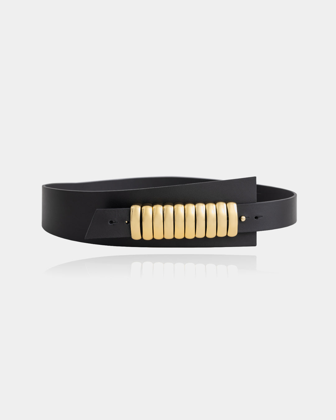 Big Bold Belt Gold Black +