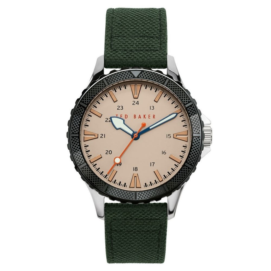 Ted Baker Stainless steel case watch in brown