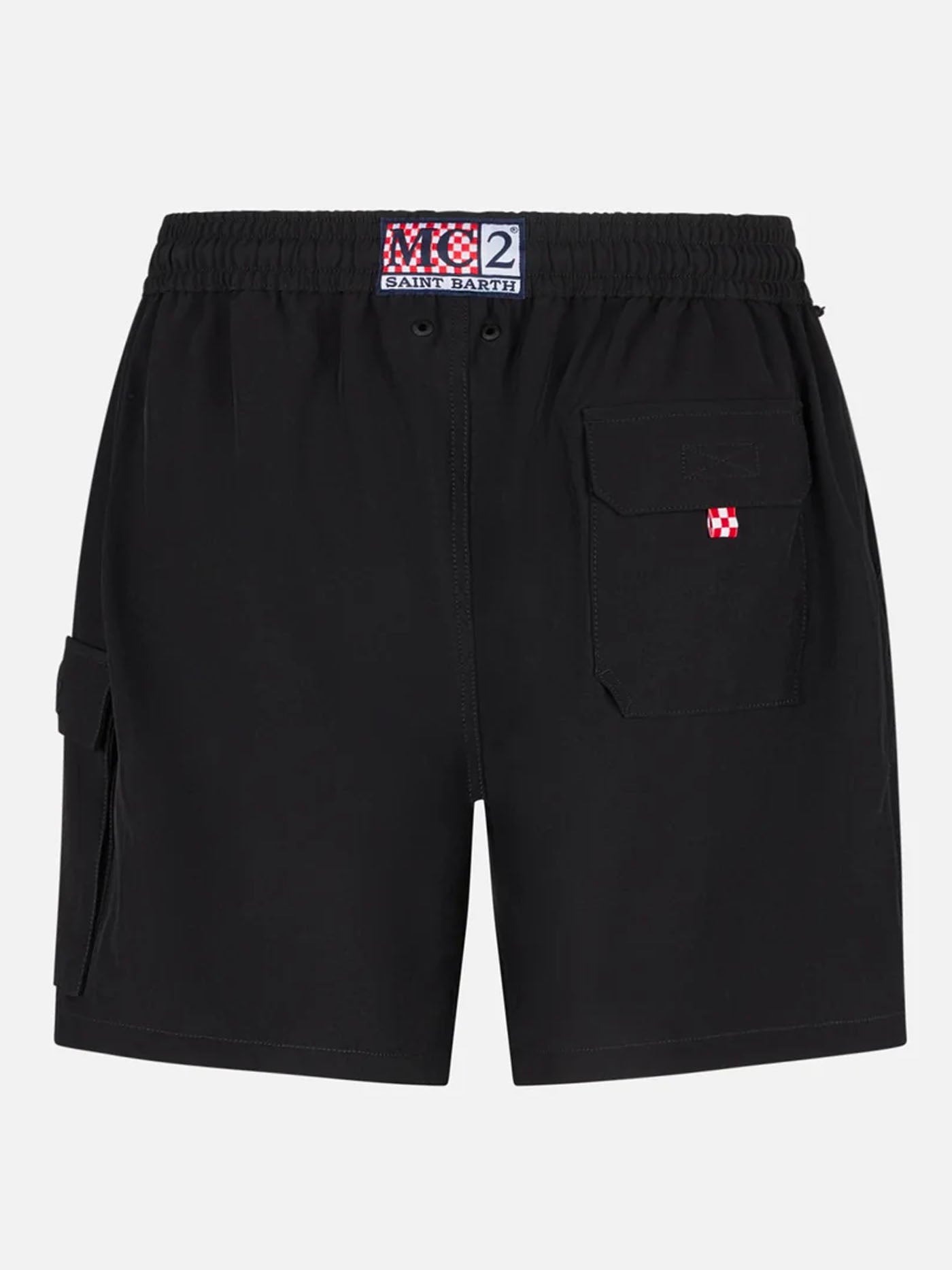 Comfort Stretch Swim Shorts Black Swimshort