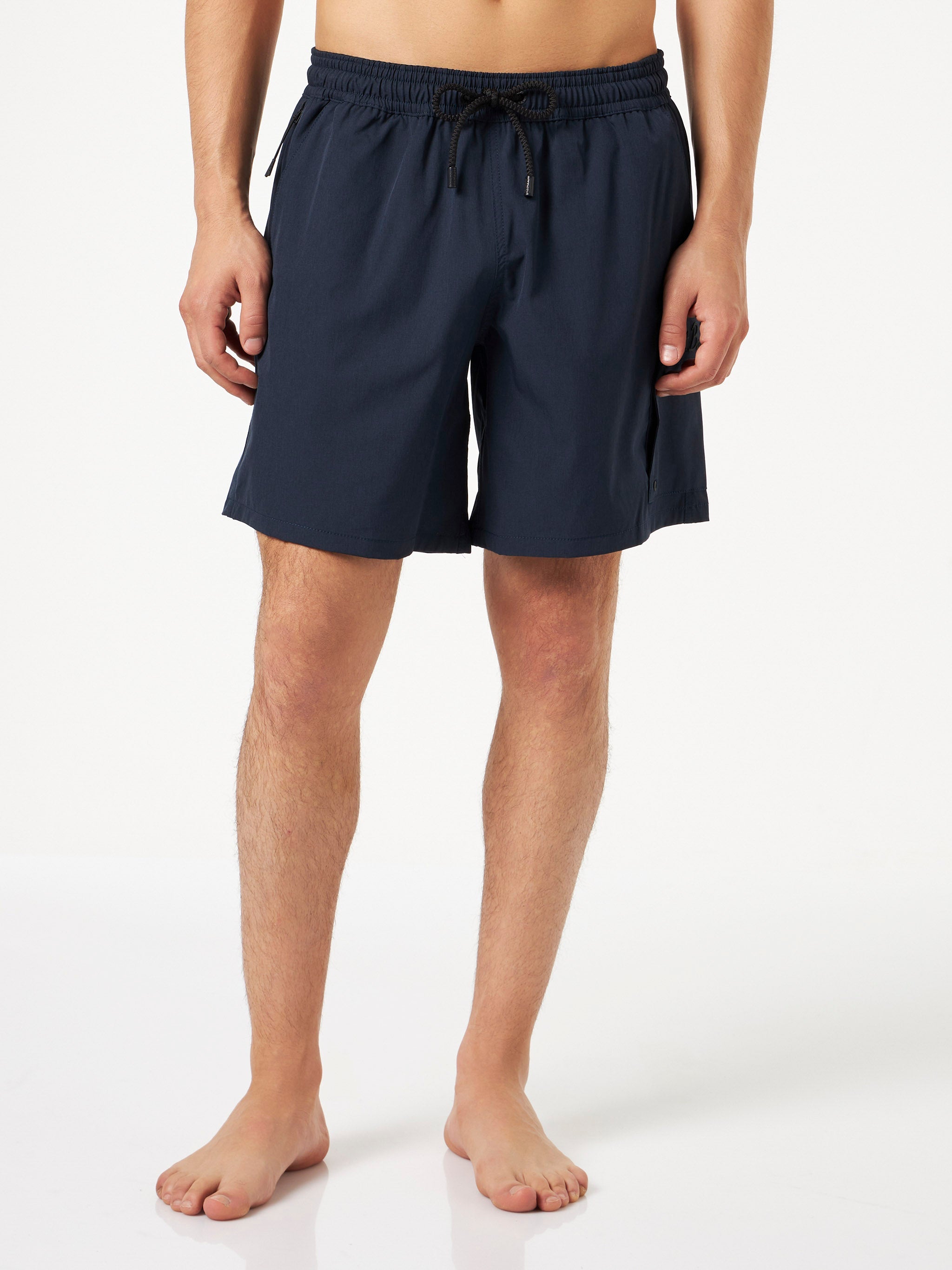 Navy Blue Stretch Swim Shorts Comfort Swimshort