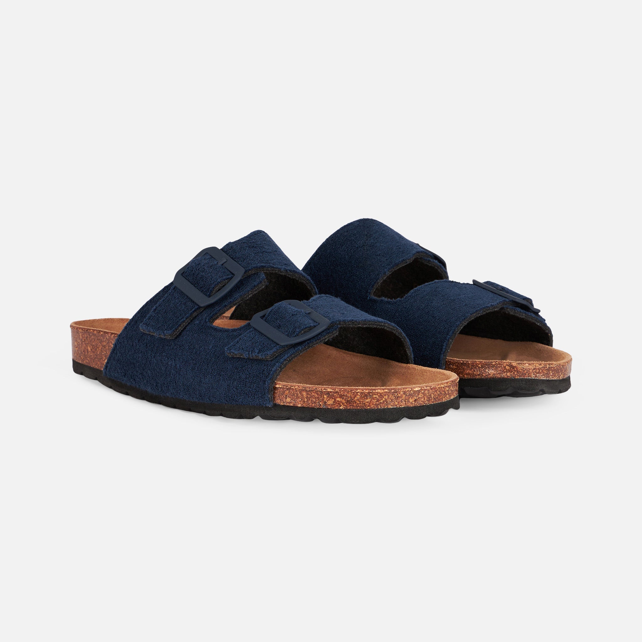 Blue Terry Sandals
