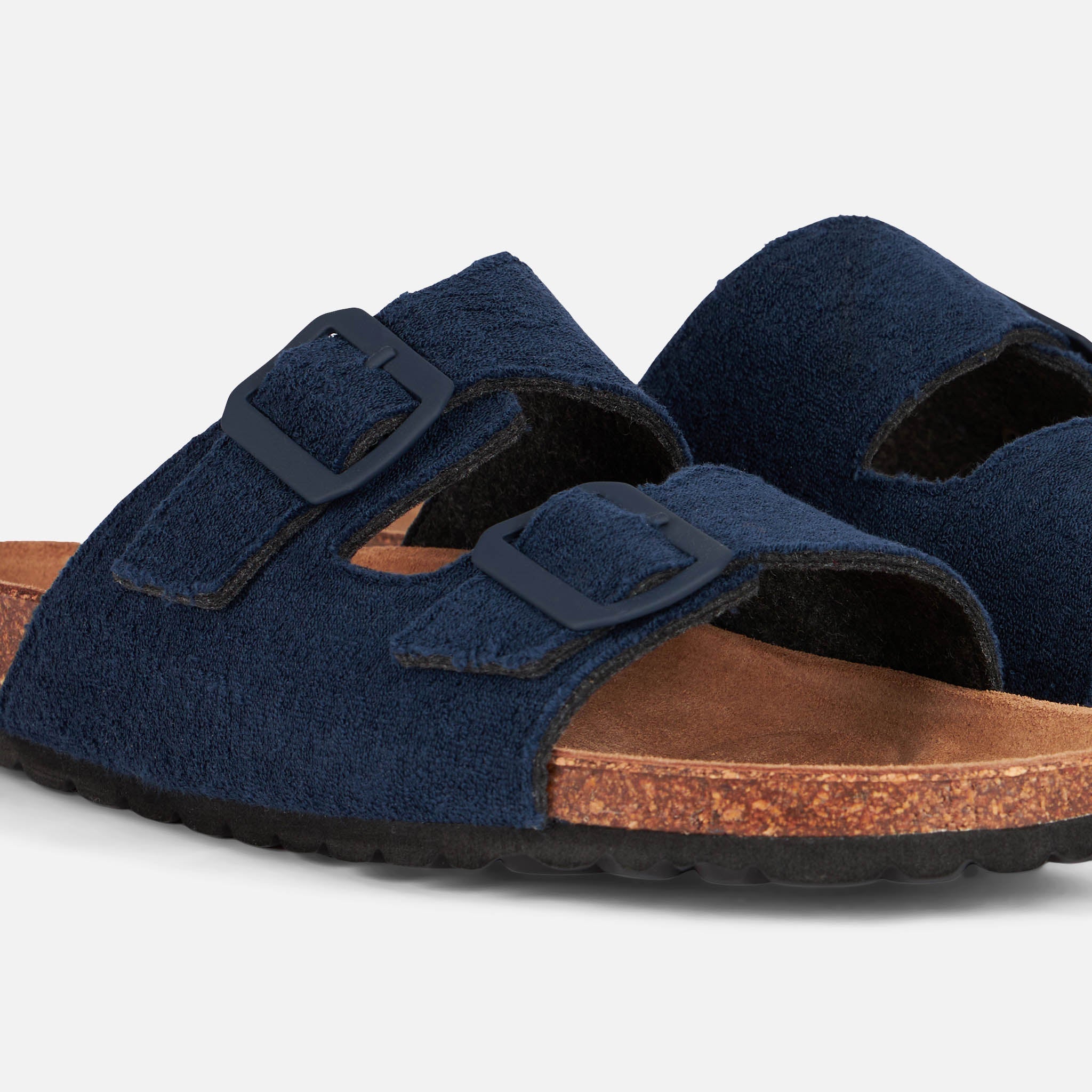 Blue Terry Sandals
