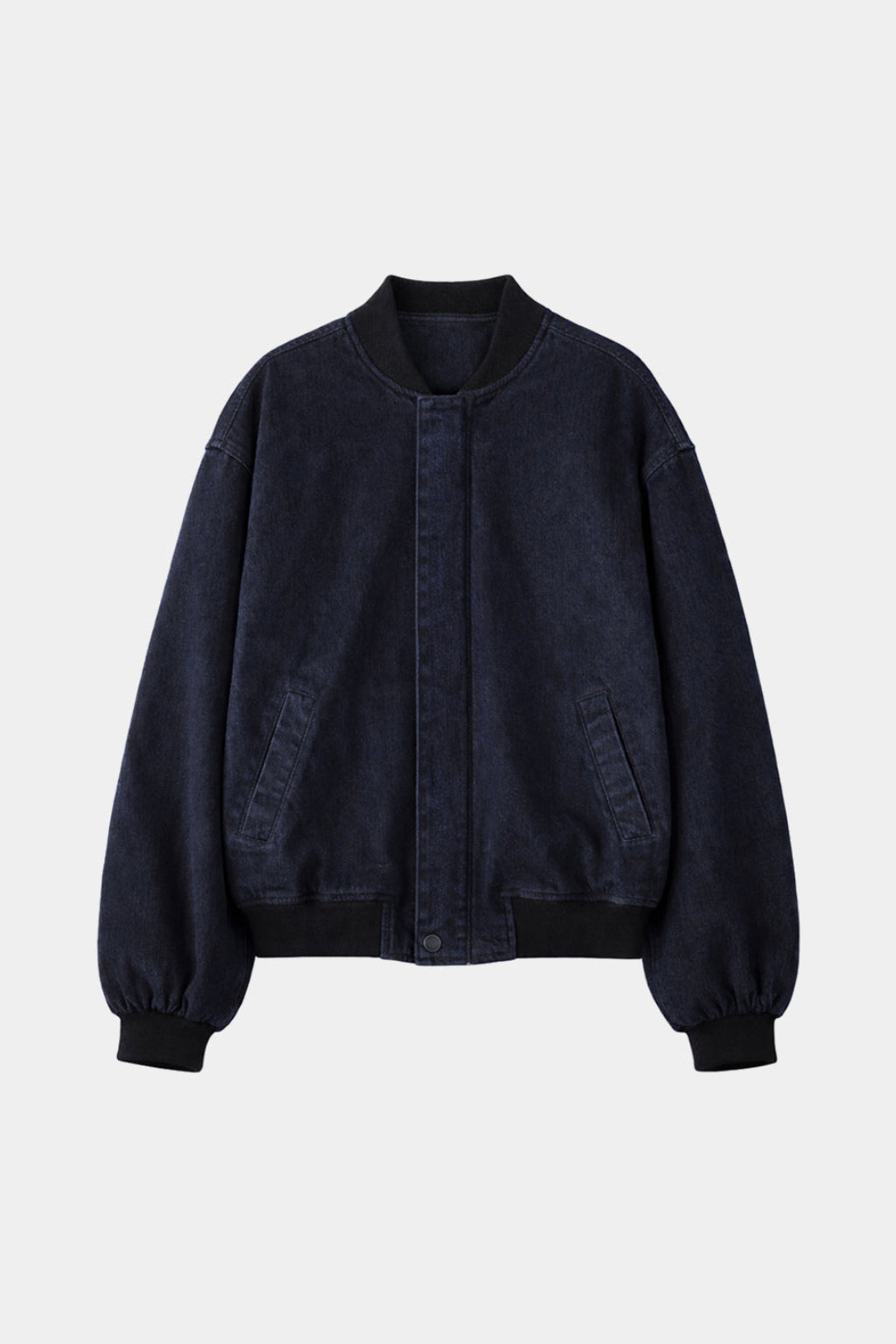 Bomber Jeans Blu/nero