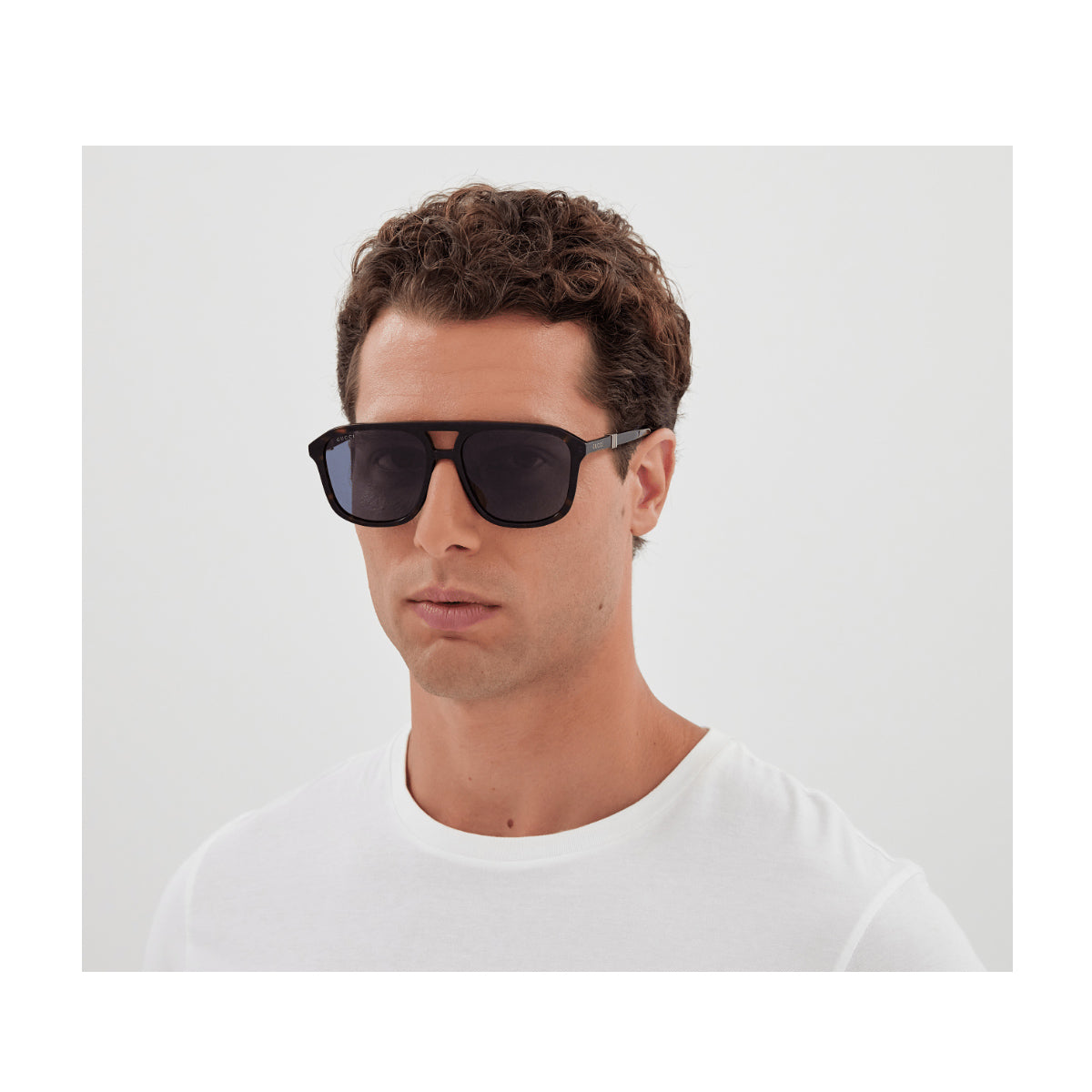 Gucci GG1494S Linea Web 001 Nero Acetate Occhiali Sole