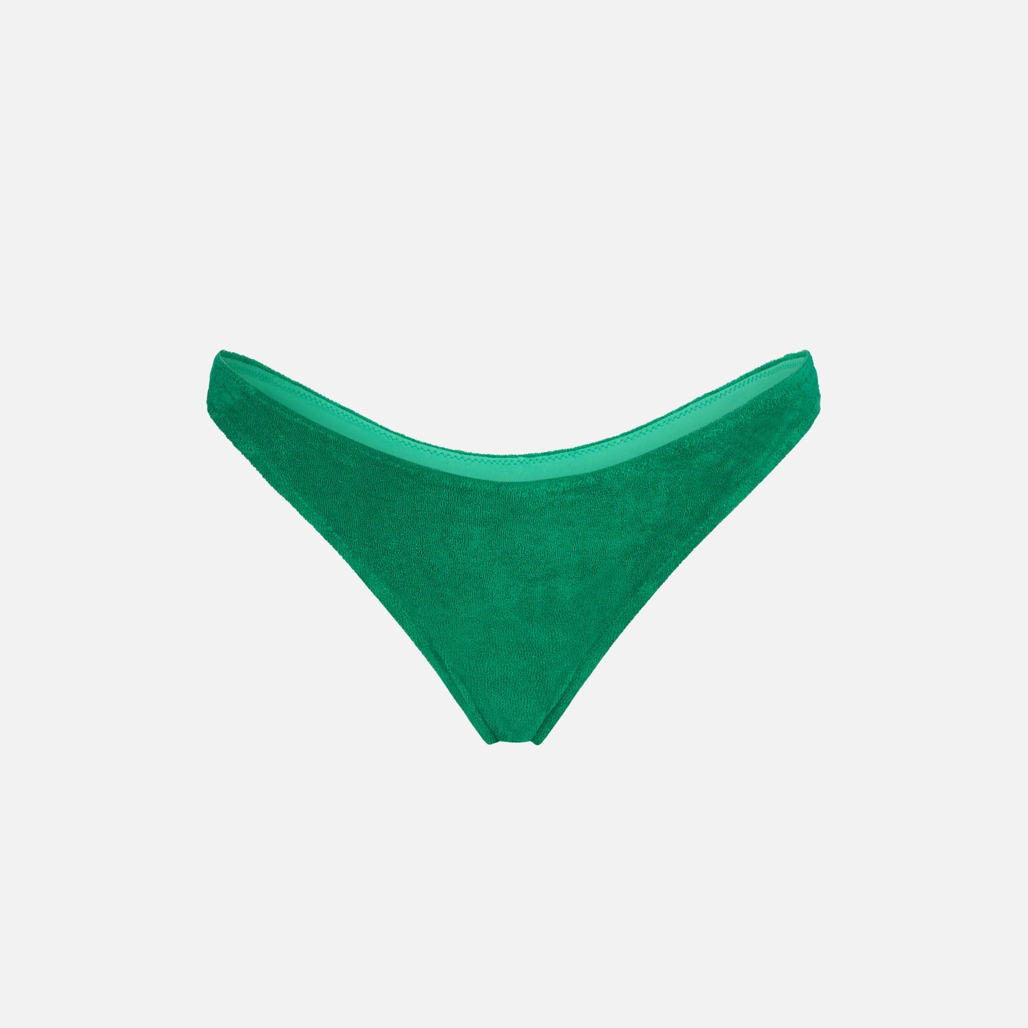 Naomi Green Terry Cheeky Swim Briefs Bottom