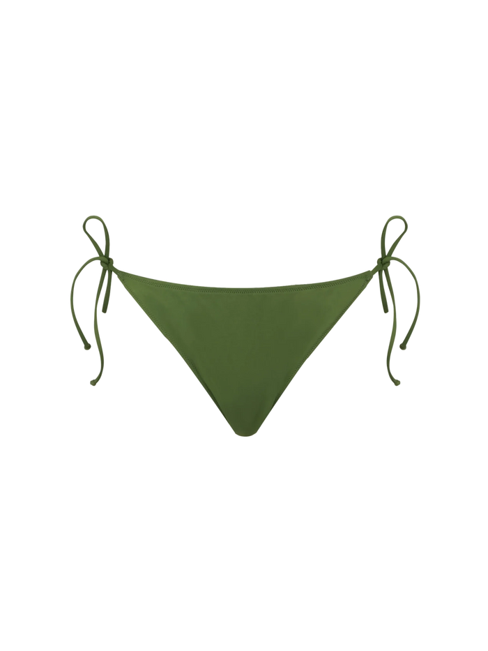 Military Green Virgo Swim Briefs Bottom
