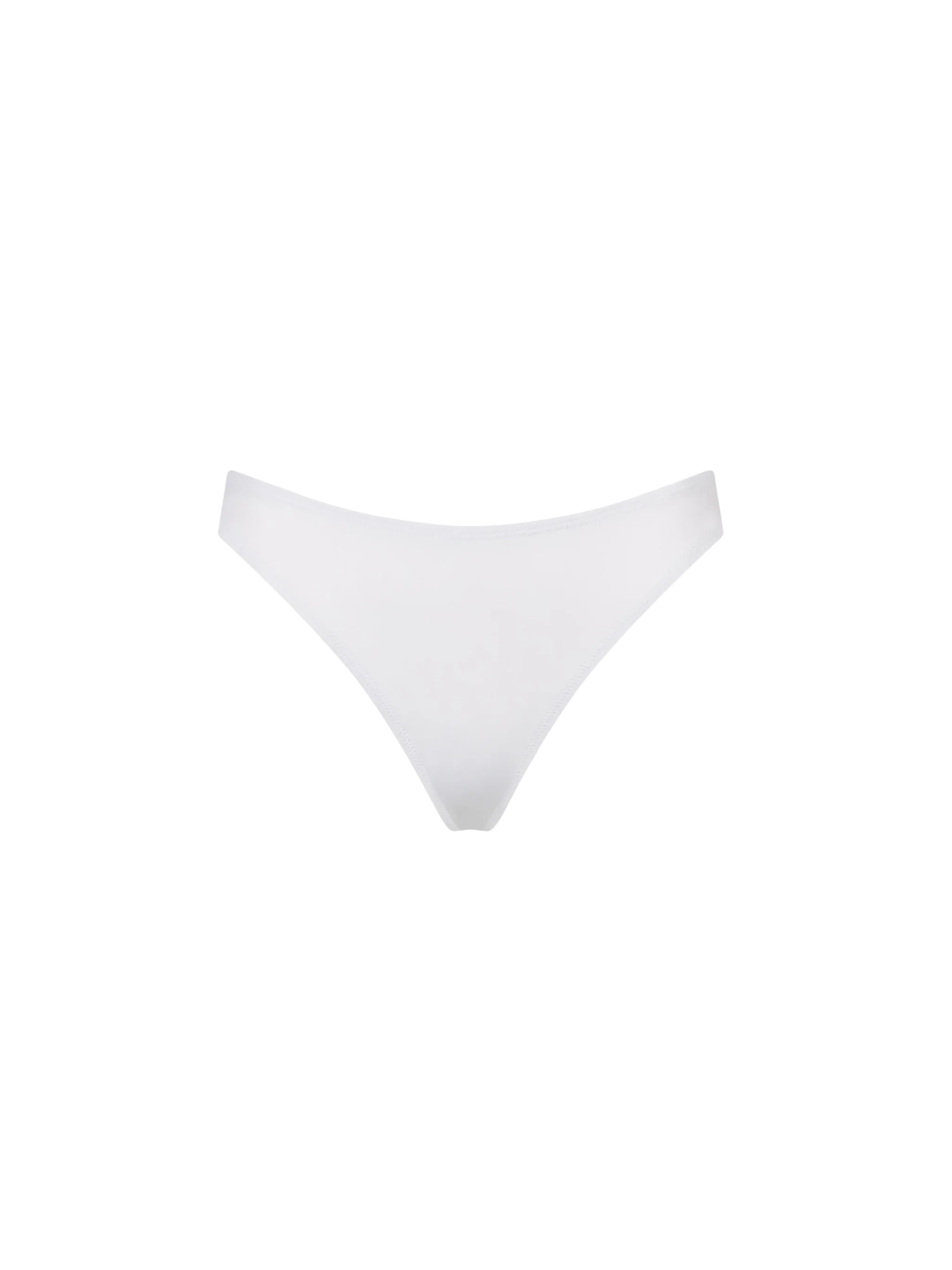 Naomi White Cheeky Swim Briefs Bottom