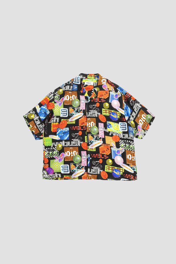 Ambush Polyester shirt in black