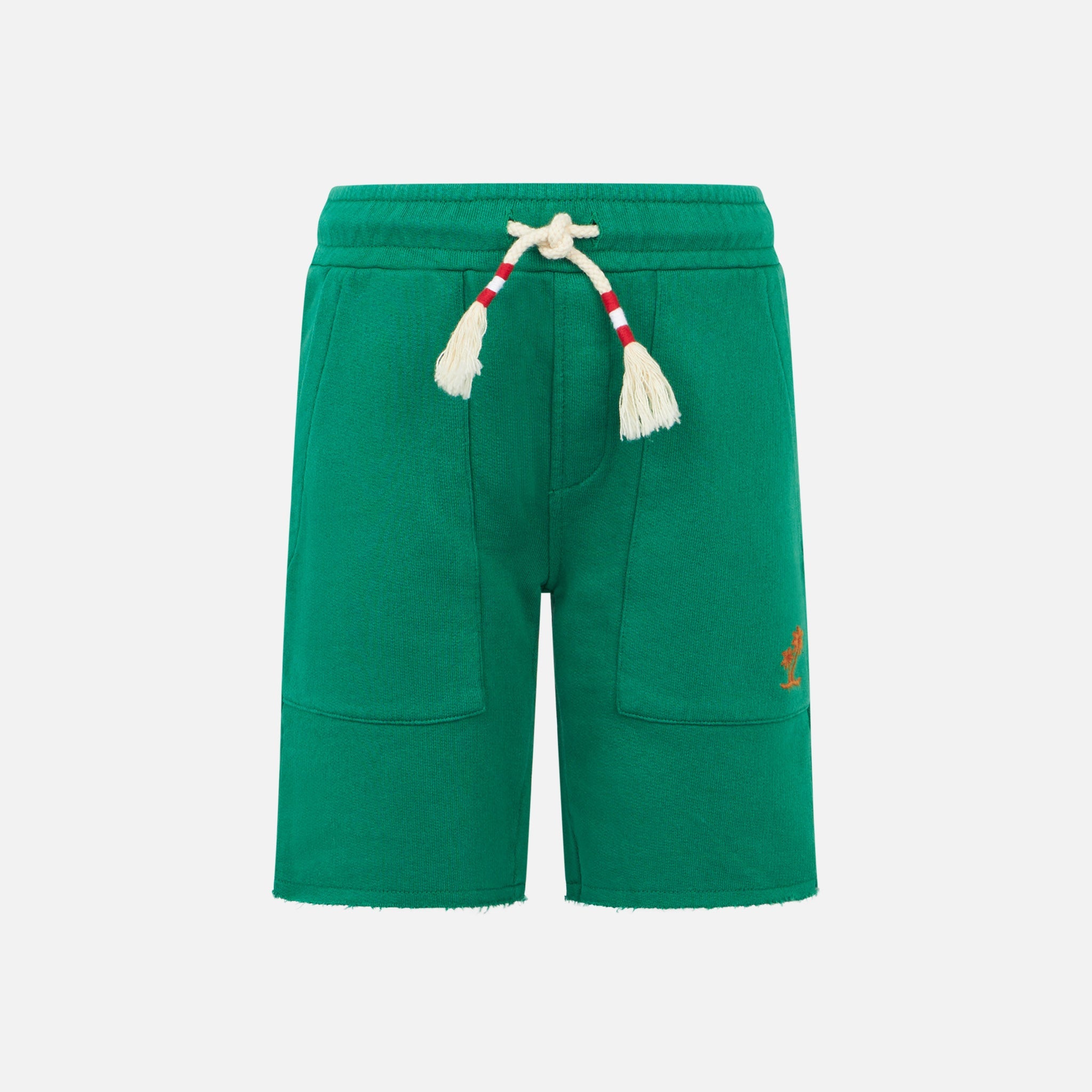 Boy Cotton Green Bermuda Short Pant
