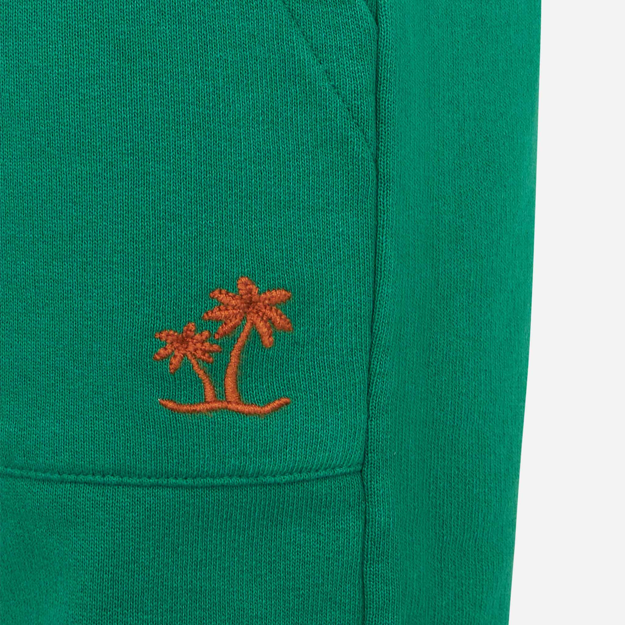 Boy Cotton Green Bermuda Short Pant