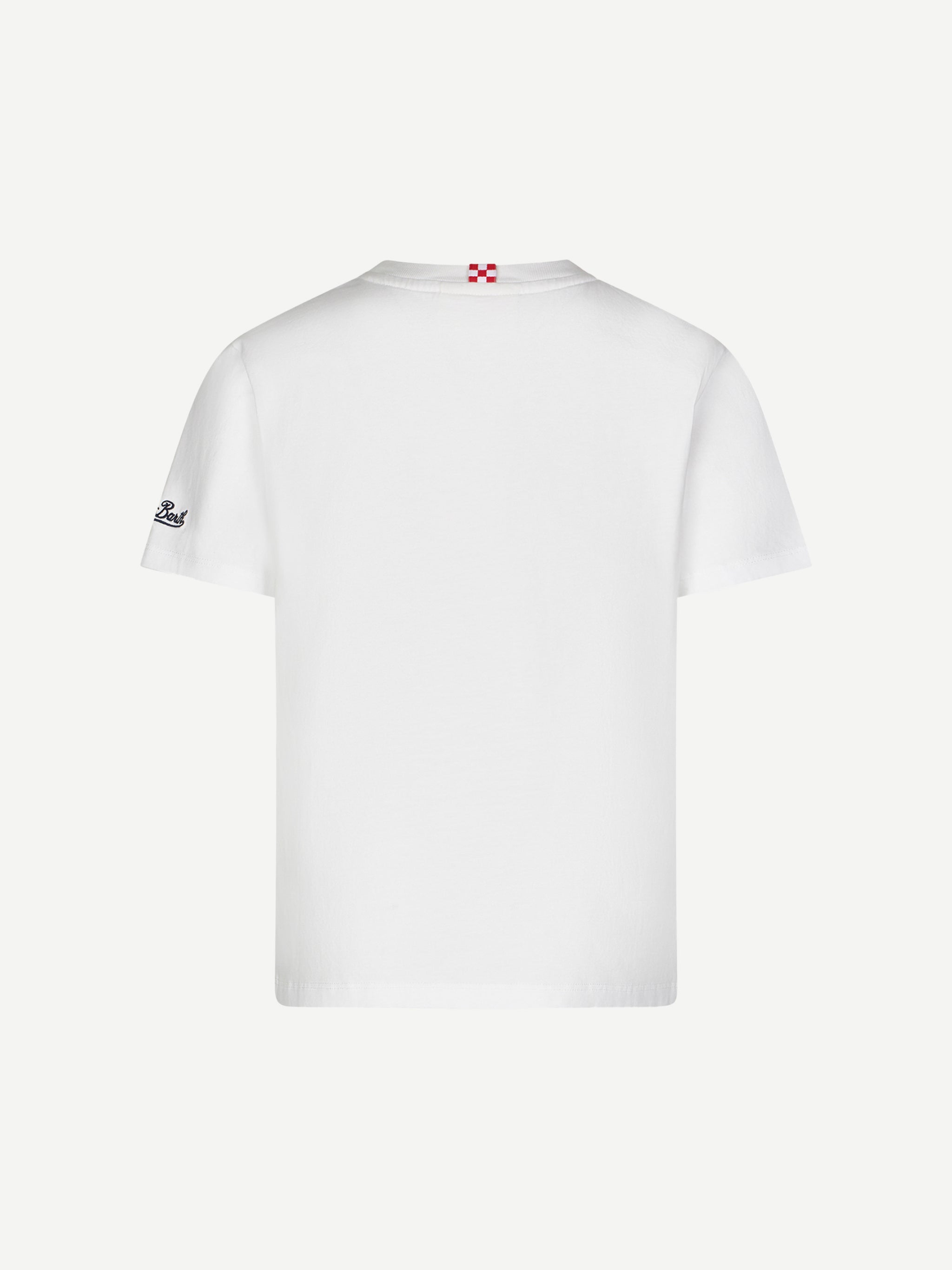 Boy Cotton T-Shirt With Ducky Big Babol Print | Babol® Special Edition White