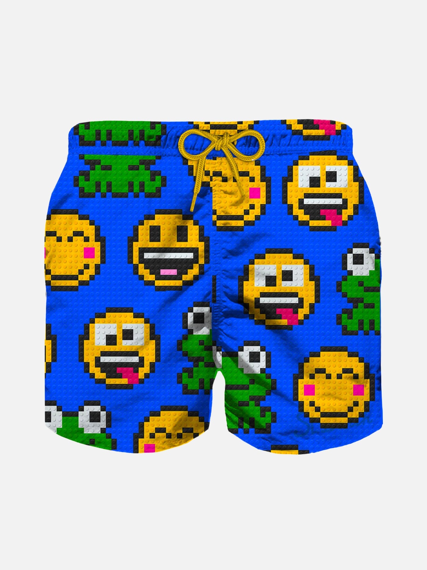 Boy Swim Shorts With Print Blue Swimshort