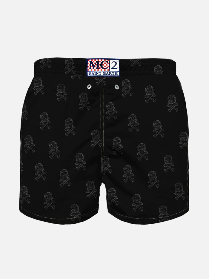 Boy Swim Shorts With Crypto Duck Print | Puppets® Special Edition __single__ Swimshort