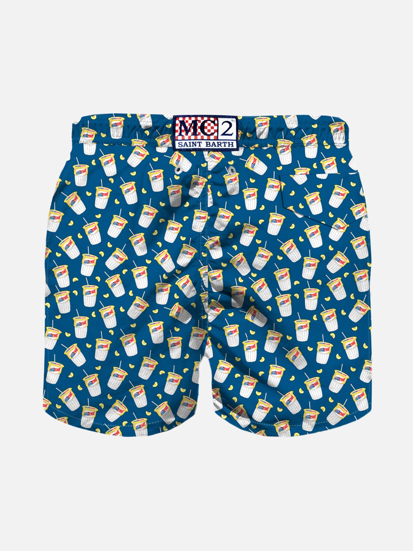 Boy Swim Shorts With Estathé Print | Estathé® Special Edition __single__ Swimshort