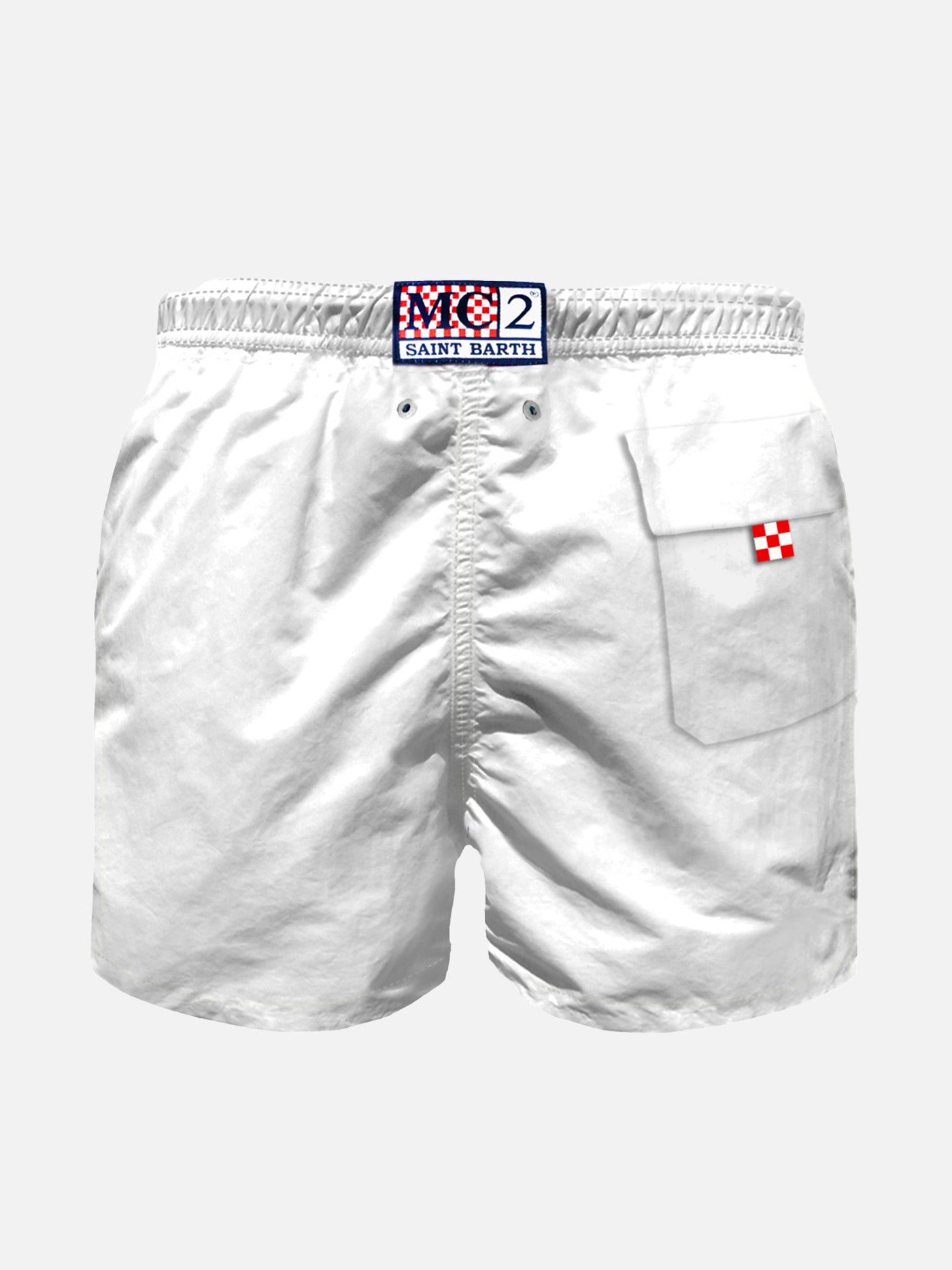 Boy White Swim Shorts Swimshort