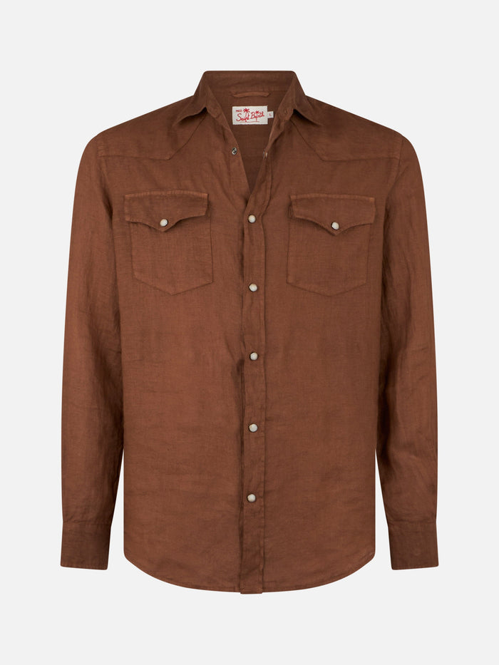 Greg Brown Linen Shirt