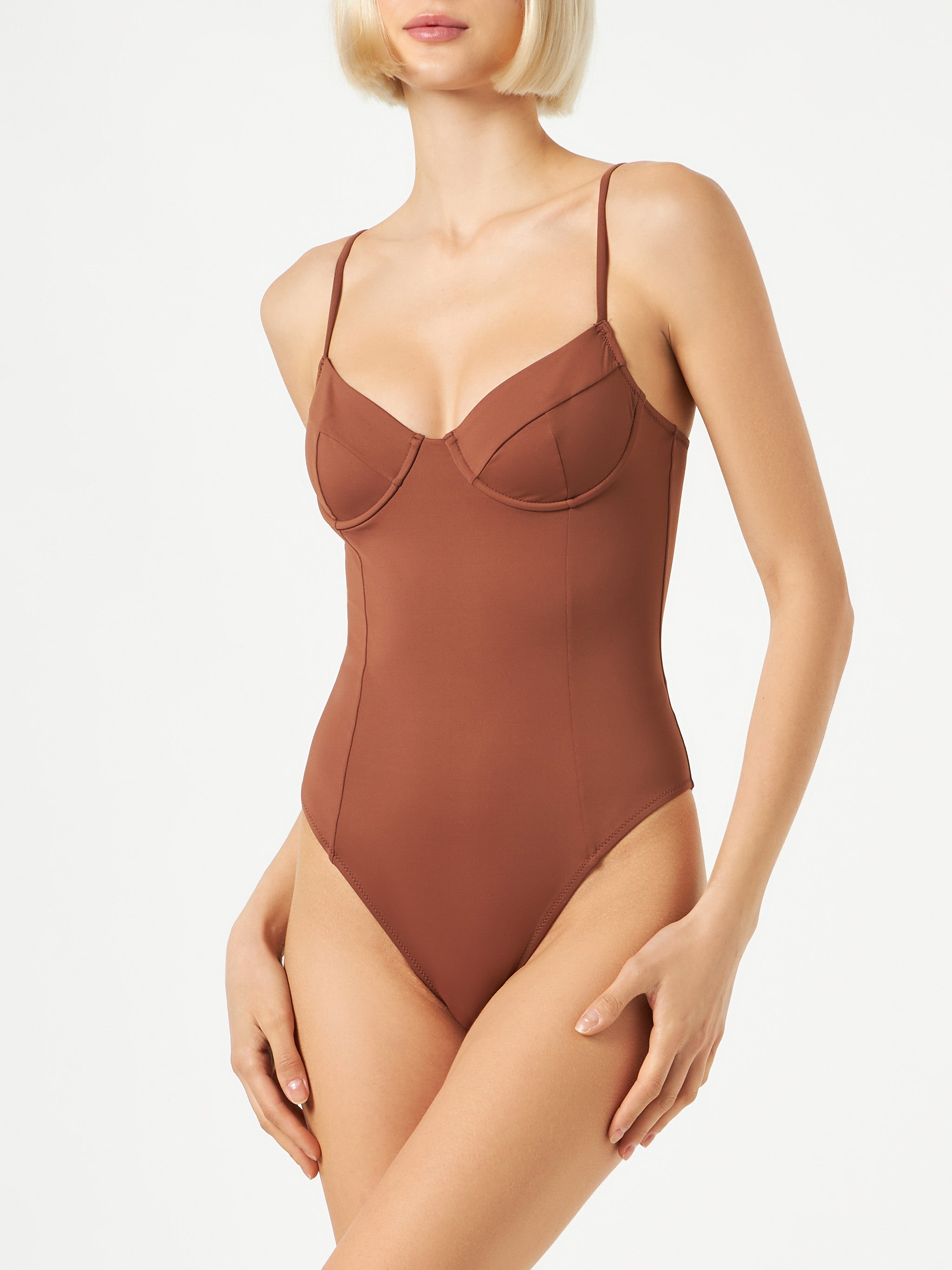 Margaret Brown One-Piece Swimsuit One Piece