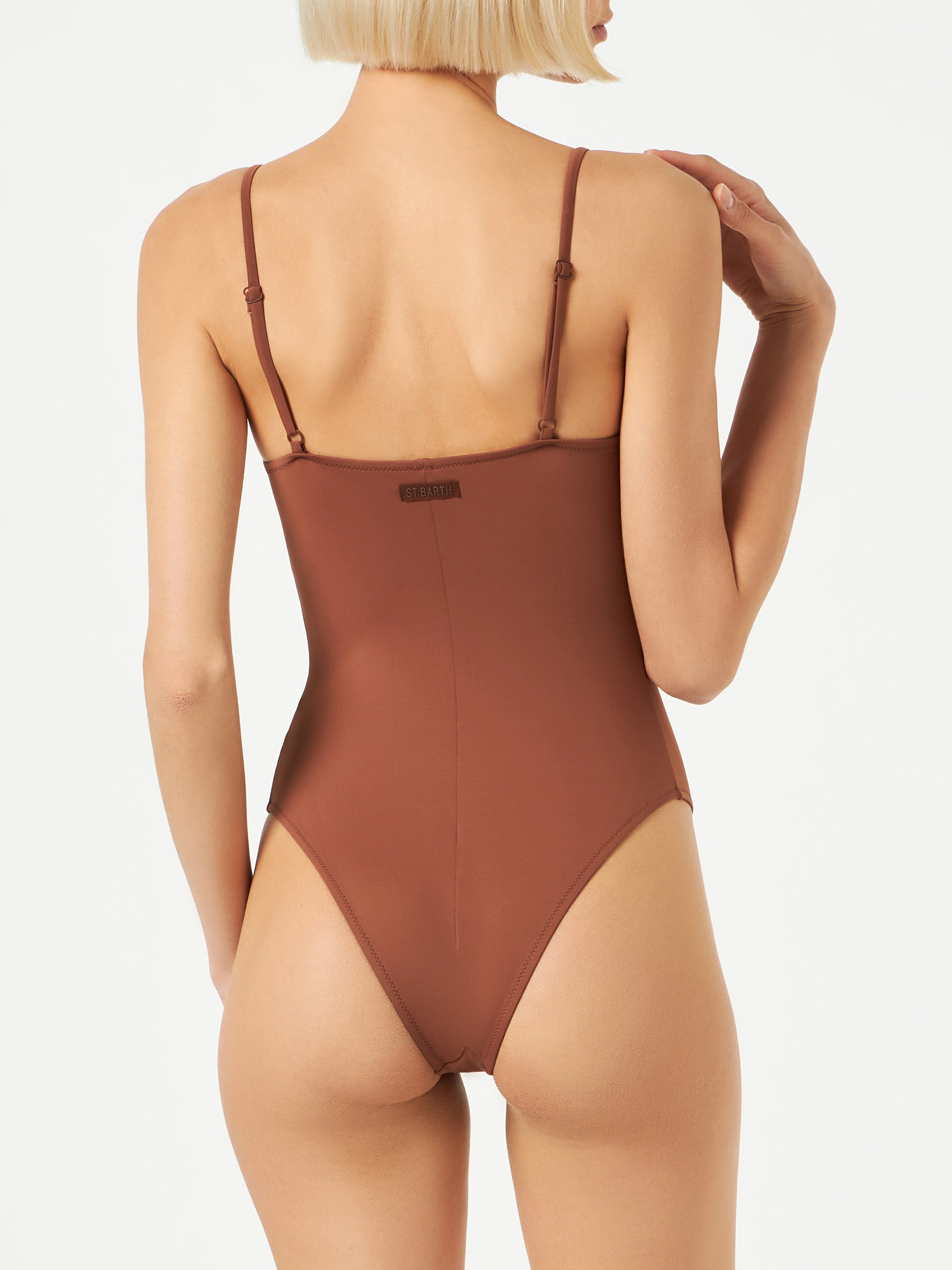 Margaret Brown One-Piece Swimsuit One Piece