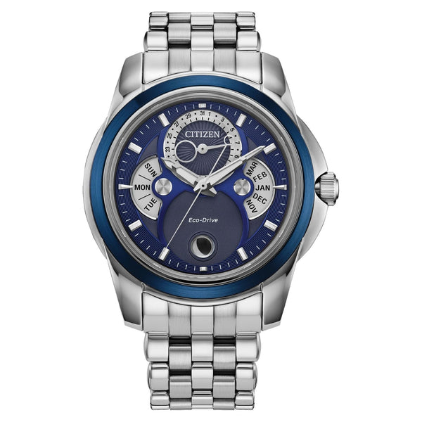 Citizen Mens Calendrier Blue