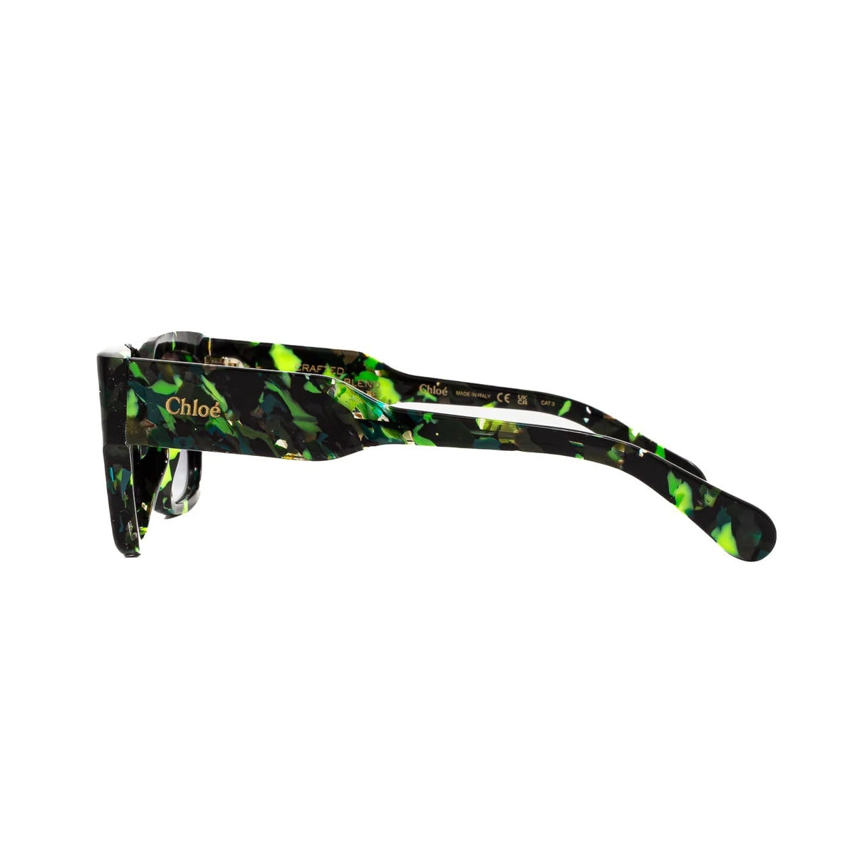 CH0190S 005 Verde Recycled Acetate Occhiali Sole