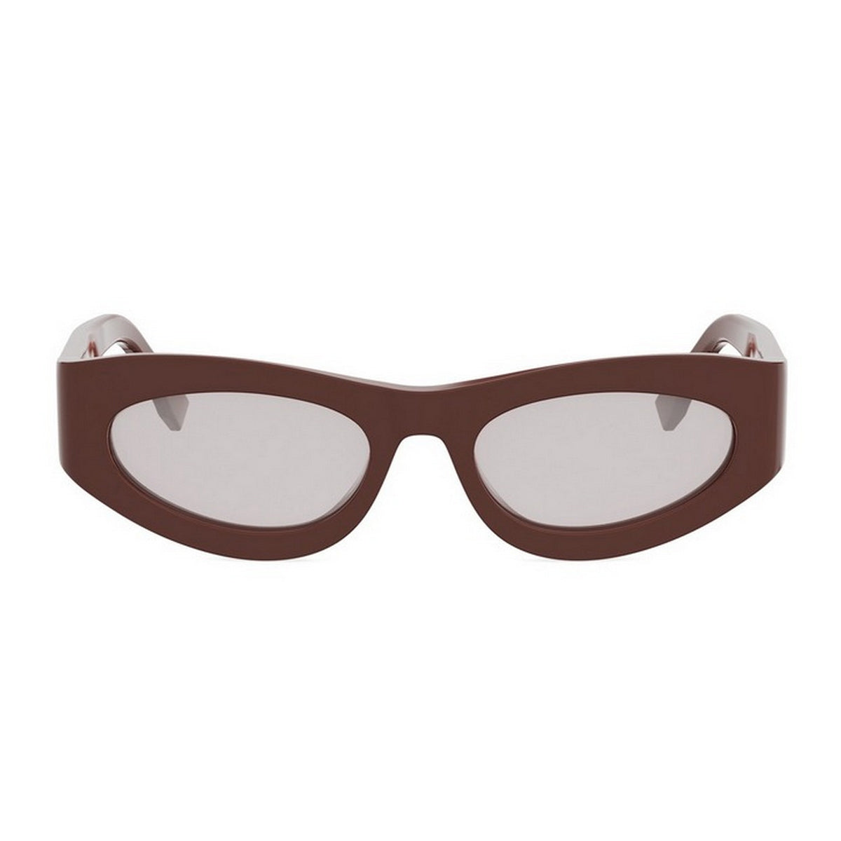 Fendi FE40177U FF Diamonds 66C Rosso Bordeaux Acetate Occhiali Da Sole