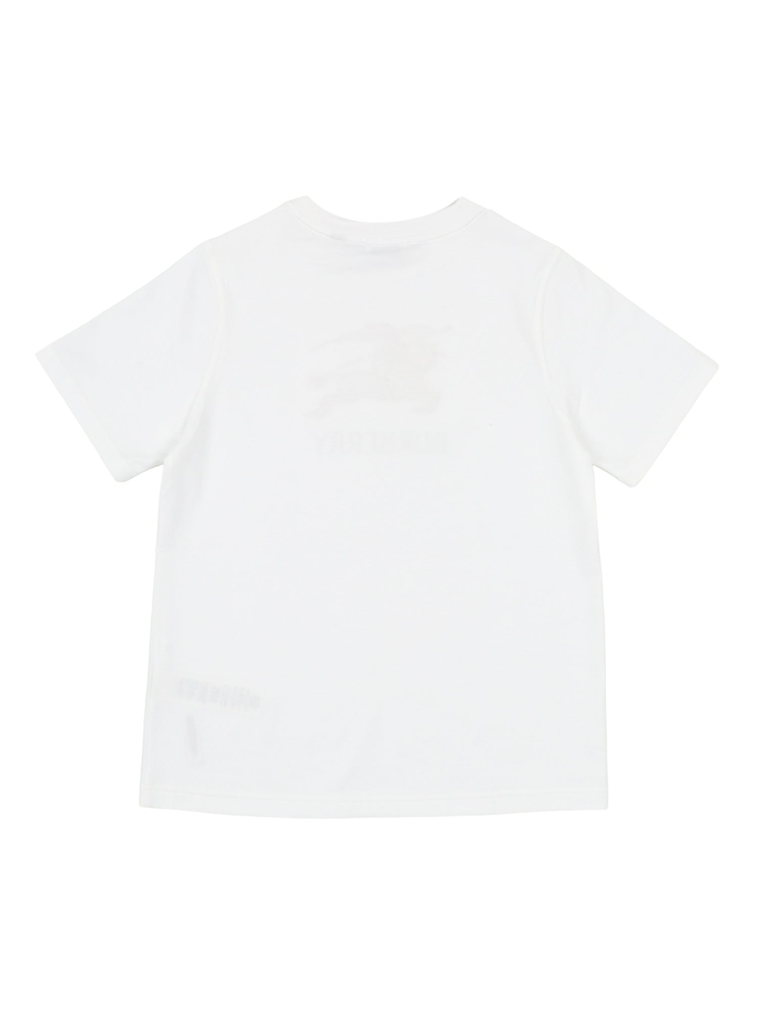 KID BOY T-SHIRTS White Cotton Short Sleeves T-shirt