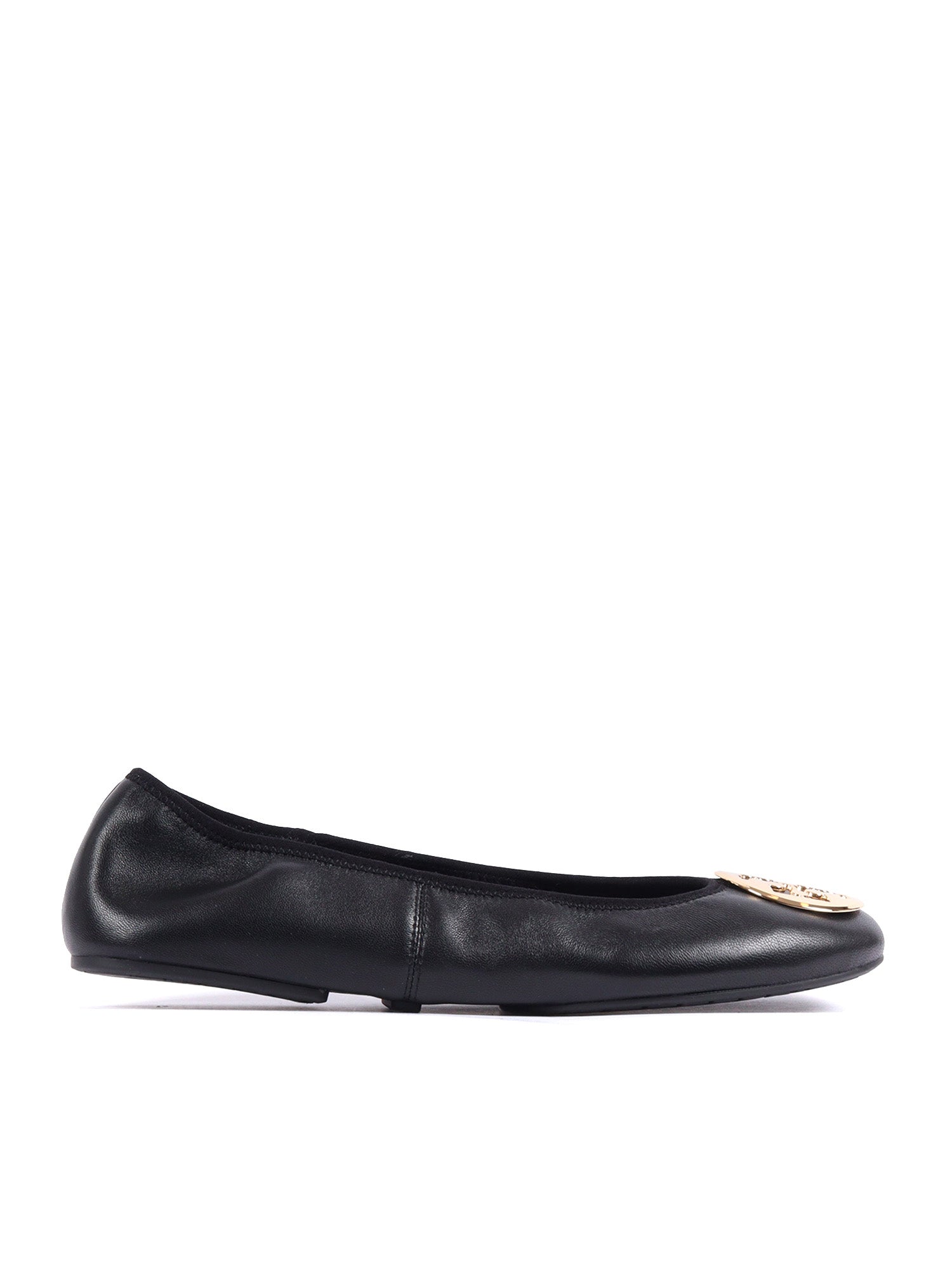 REVA TRAVEL BALLET Black Flat Shoes