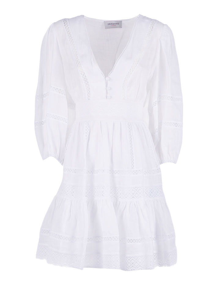 Short Dress White Mini