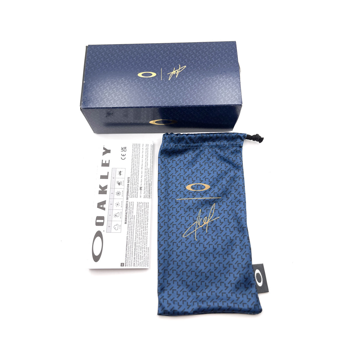 OO9242-HSTN 924211 Navy-transparent blue Blu Propionate Occhiali Sole